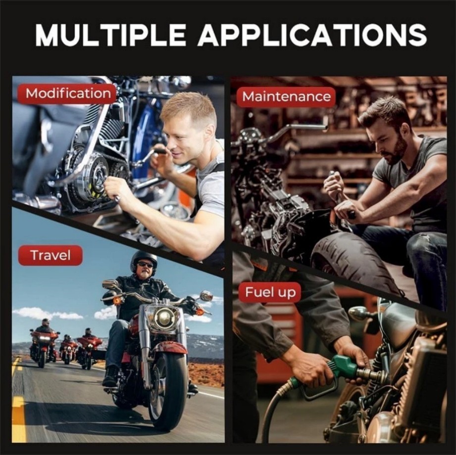 Clutch Brake Bleeder Hose One Way Valve Tube Bleeding Tool Kit Motorcycle Car/+