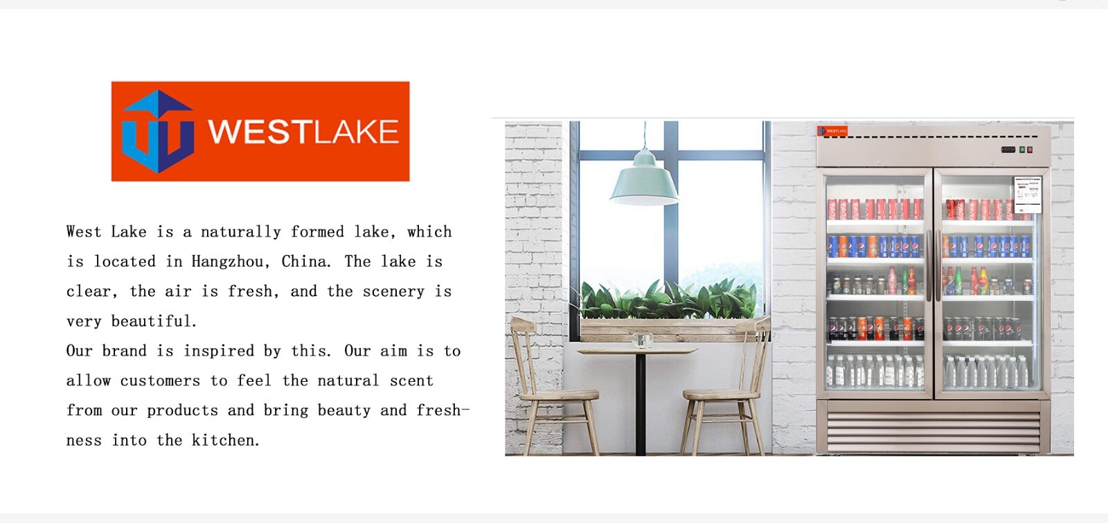 WESTLAKE-WKR-23BG Commercial Refrigerator 27'W 1 Door Stainless Steel 23 Cu.ft