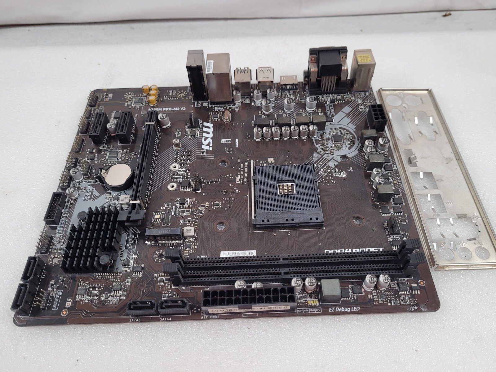 MSI A320M PRO-M2 V2 AM4 DDR4 Motherboard