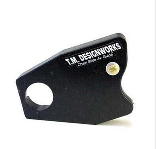 TM Designworks ATV Front Chain Slider Honda TRX 250R 1988-1989 Black