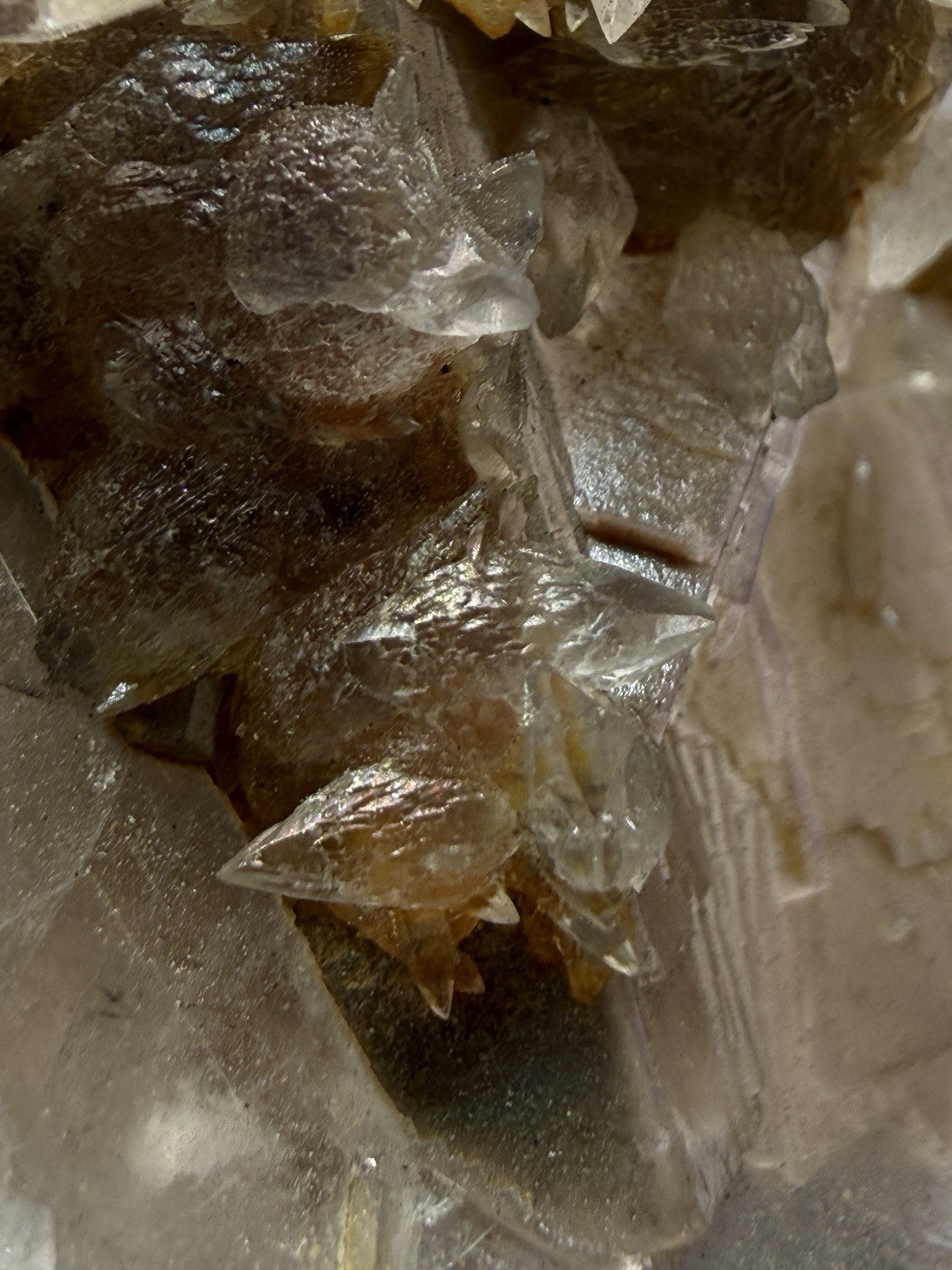 Isometric Fluorite & Scalenohedral Calcite Specimen | Pakistan