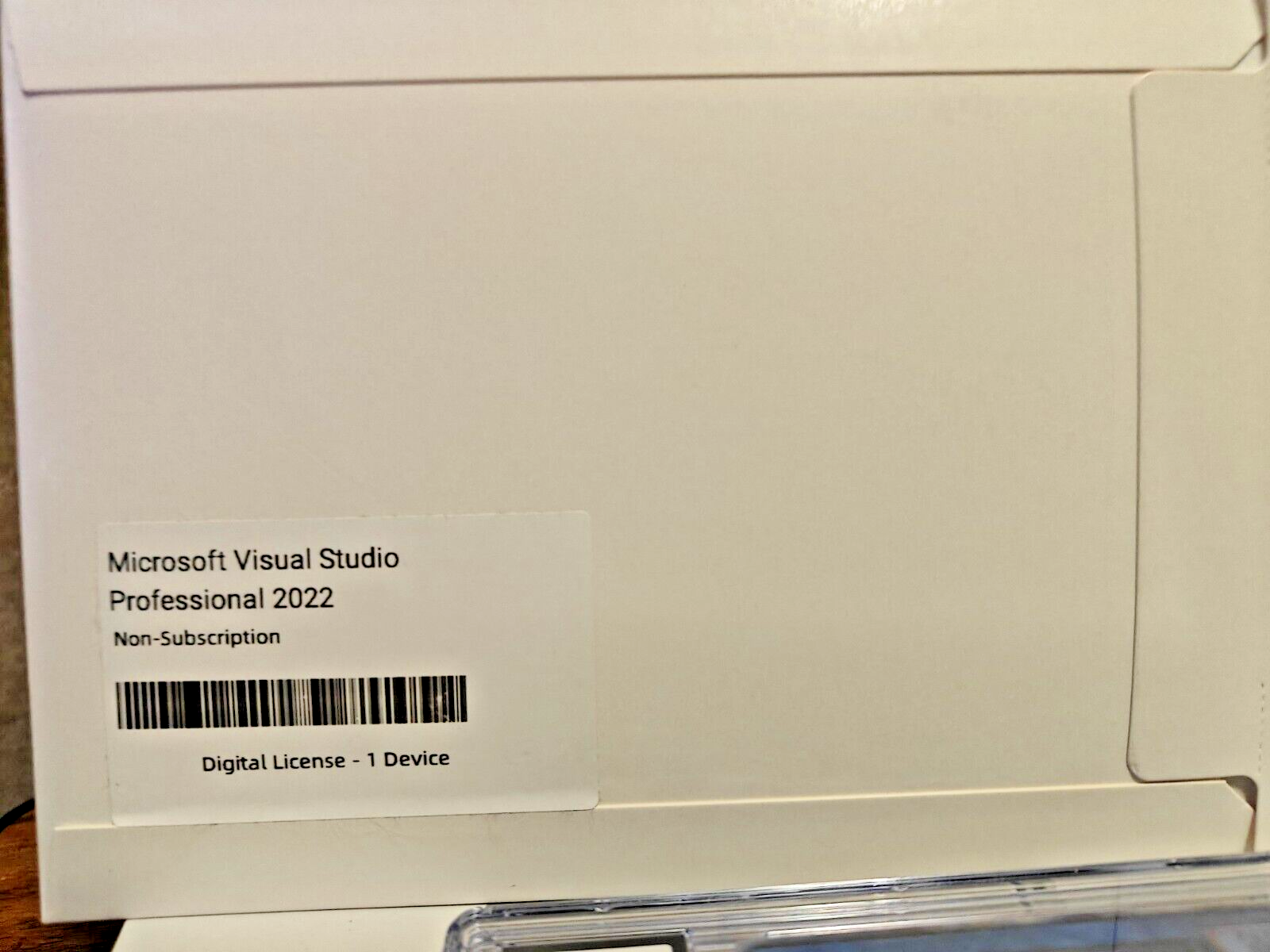 Microsoft Visual Studio 2022 Professional or Enterprise - 1 Device License