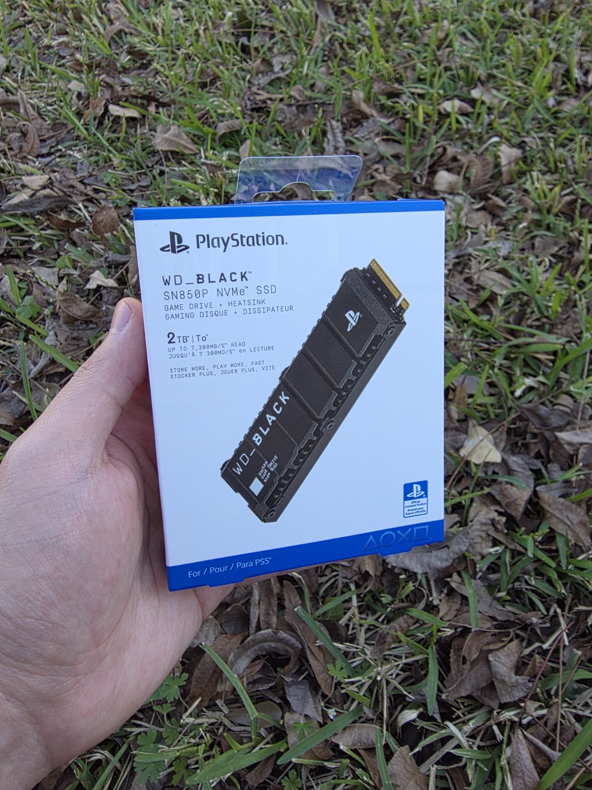 WD_BLACK SN850P 2TB NVMe PCIe Internal SSD for PS5 consoles WDBBYV0020BNC New