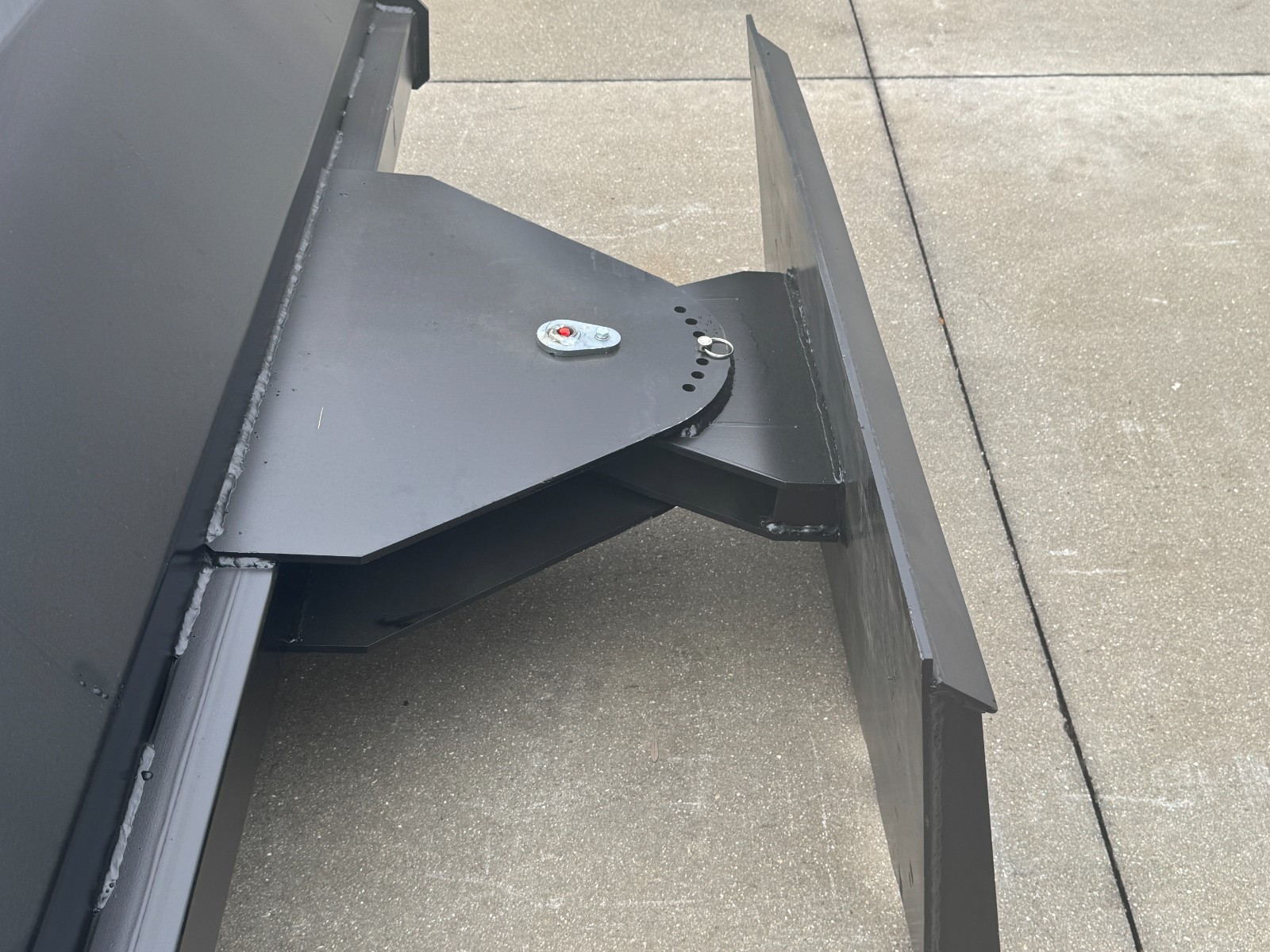 Skid Steer Angle Broom Heavy Duty Manual Sweeper Attachment 72" Poly Wire Brush