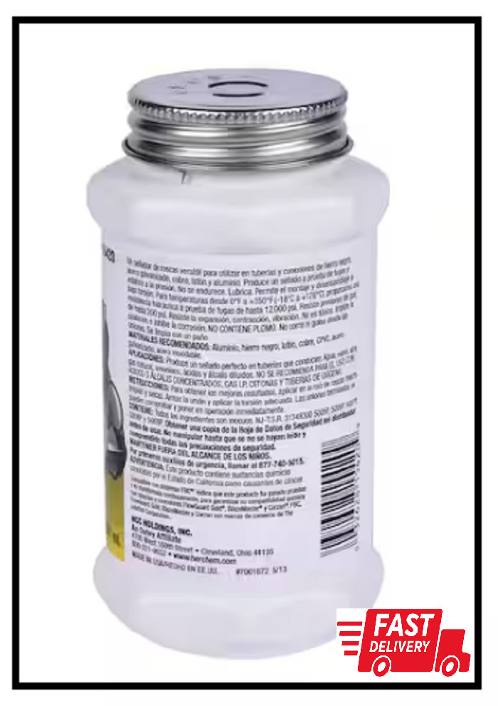 Pro Dope 8 Oz. Pipe Joint Compound - Plumbing Sealant NEW