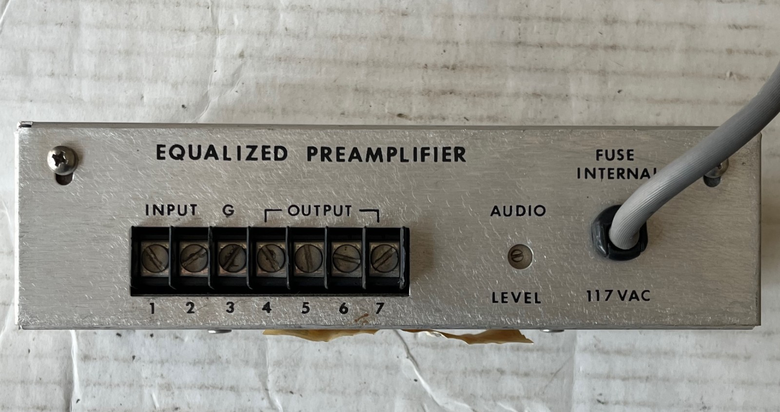 Harris / Gates Pre Amp Vintage Equalized Preamplifier (Part #994-6690-003)