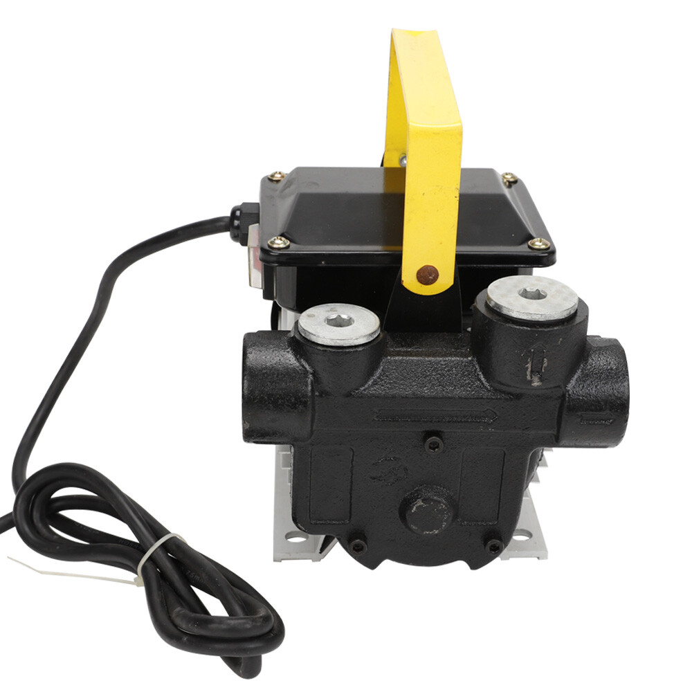 110V AC Self Priming Electric Oil Pump Transfer Fuel Diesel With Aluminum Casing