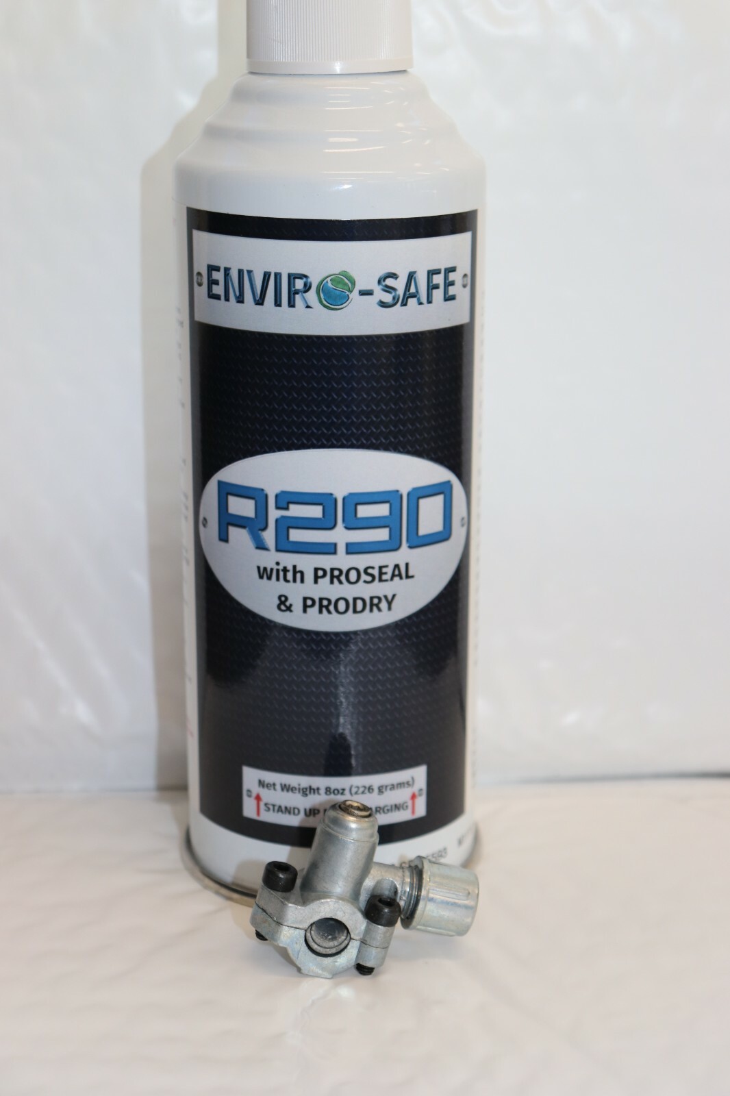 Enviro-Safe R-290 Refrigerant with Proseal and Dry with Clamping Tap valve