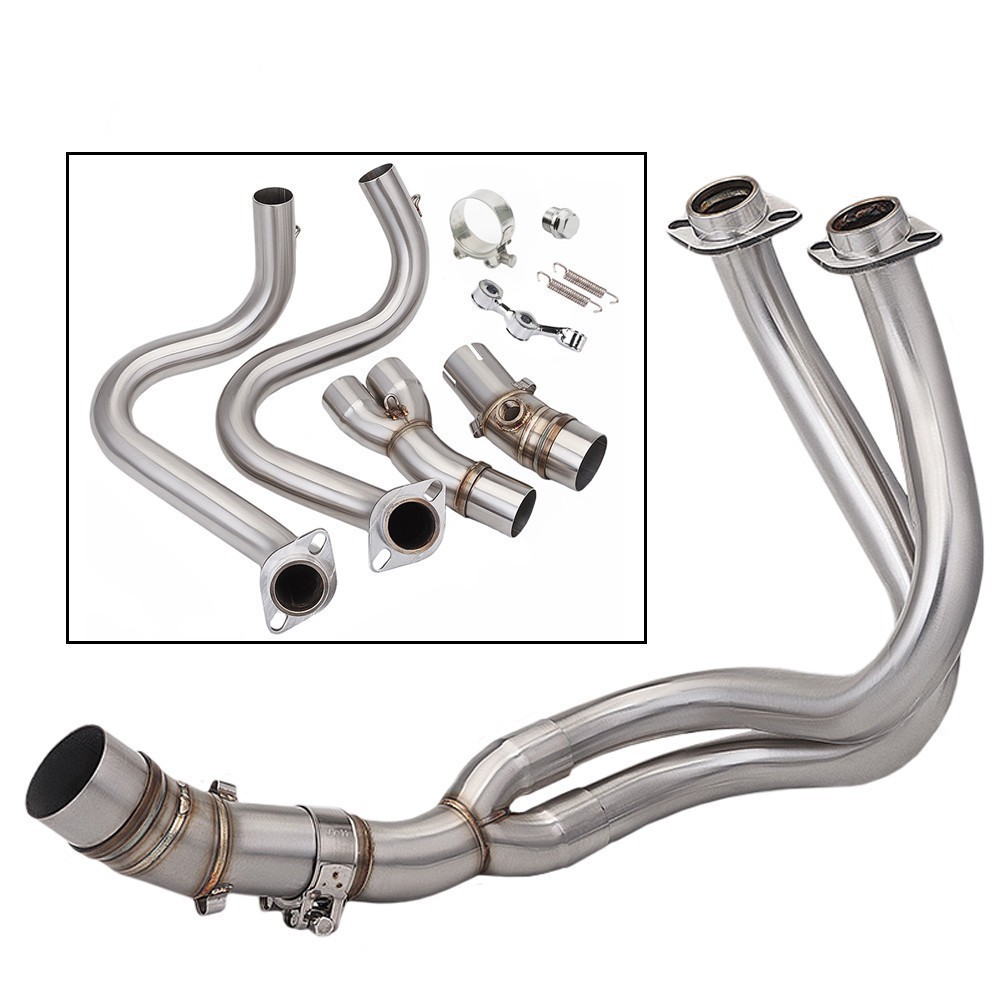 For Kawasaki Z650 Ninja 650 2017-23 Whole Exhaust System Header Pipe Mufflers