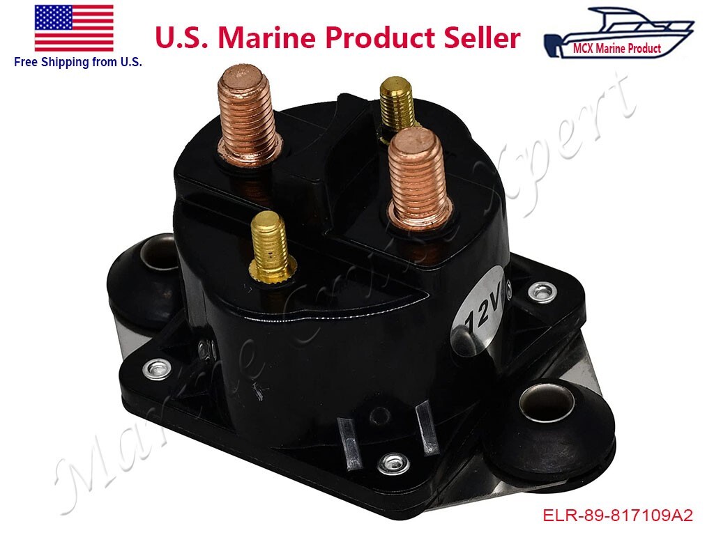 Starter Solenoid Relay for Mercury Outboard 115 125 135 150 175 200 225 250 HP
