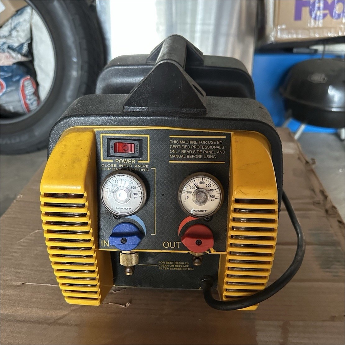 Appion G5 Twin Twin Refrigerant Recovery Machine G5TWIN Model