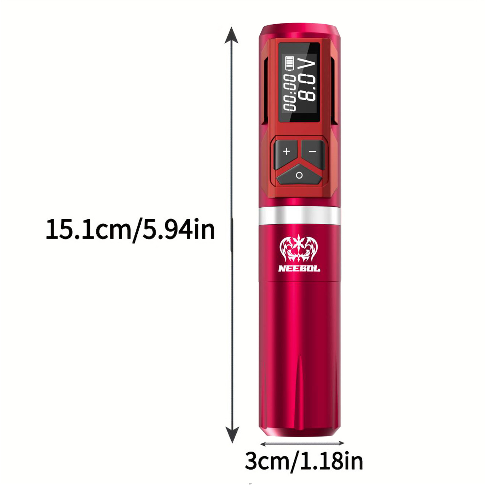 Wireless Tattoo Gun Kit Complete Rotary Pen Machine With Power Supply Ink Needle