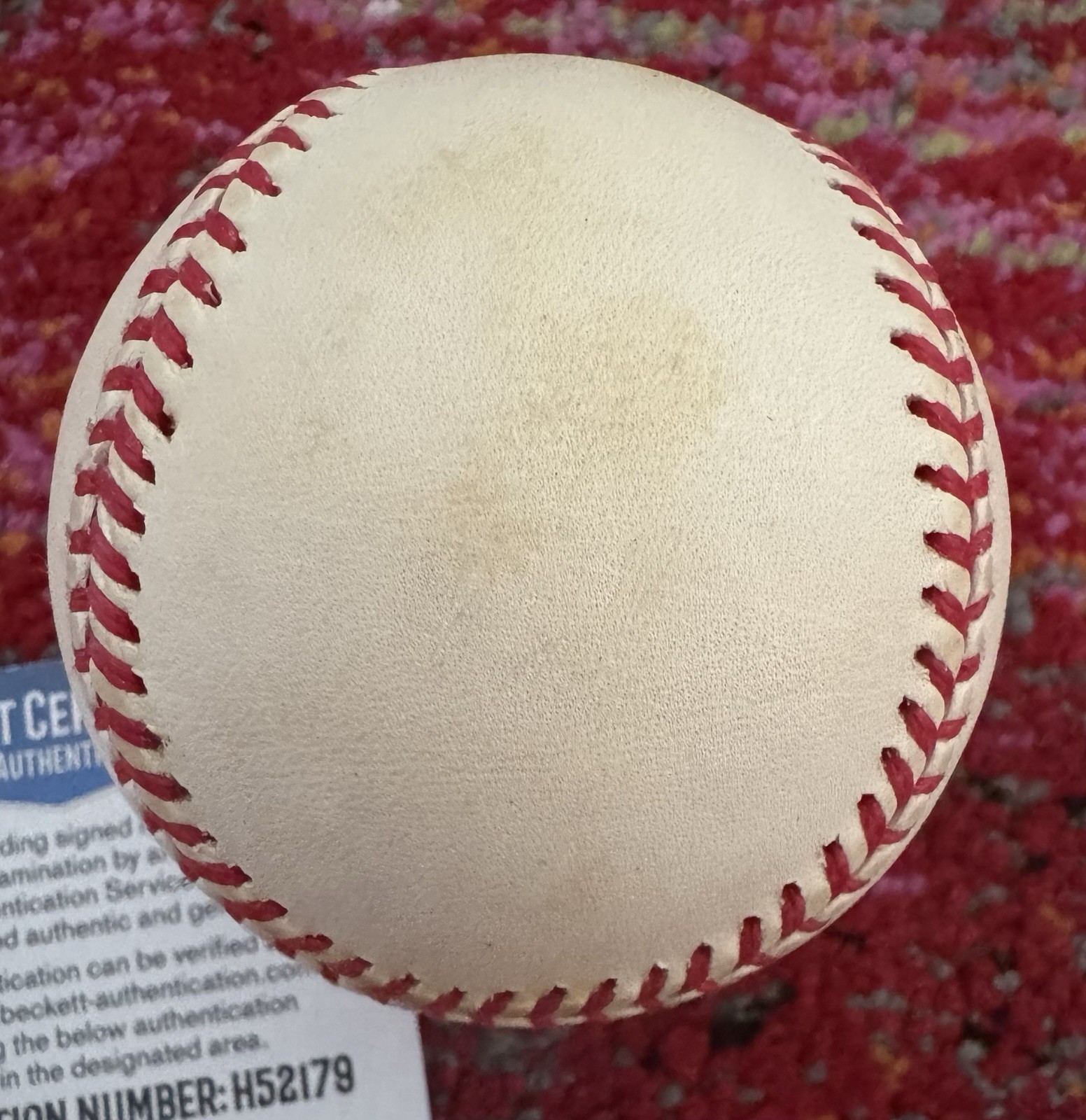 Charles Johnson Autographed Official 1997 World Series Ball Beckett Authenticity