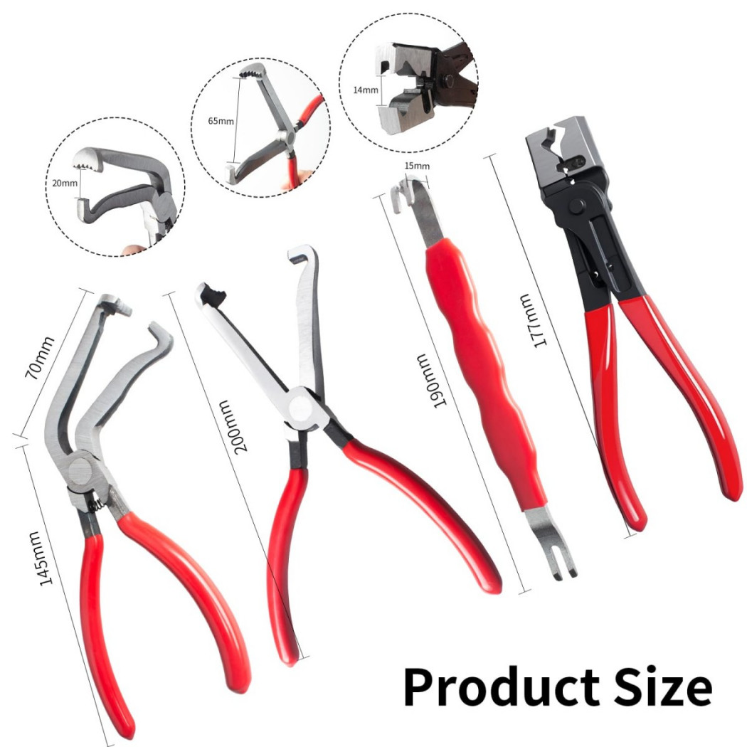4 Pack Electrical Disconnect Pliers Electrical Connector Separator for Cars US