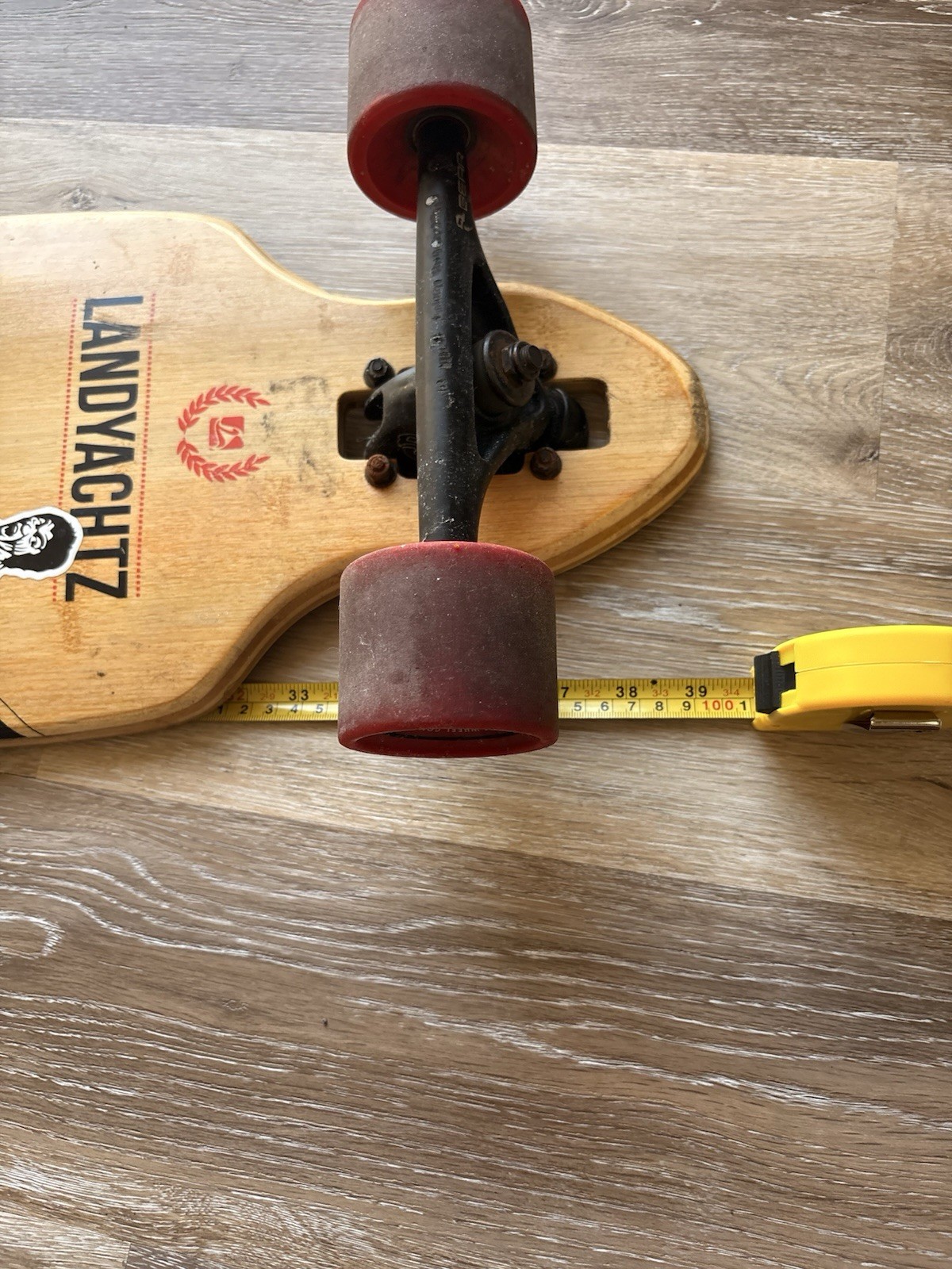 Landyachtz BattleAxe Thunderbird 40" Longboard Bear Trucks Hawgs 69mm Wheels