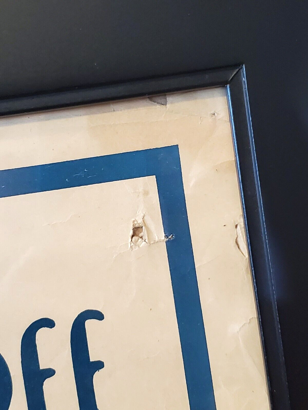 1917 I'm Off To Fight For Old Glory - Third Liberty Loan Framed WW1 Poster