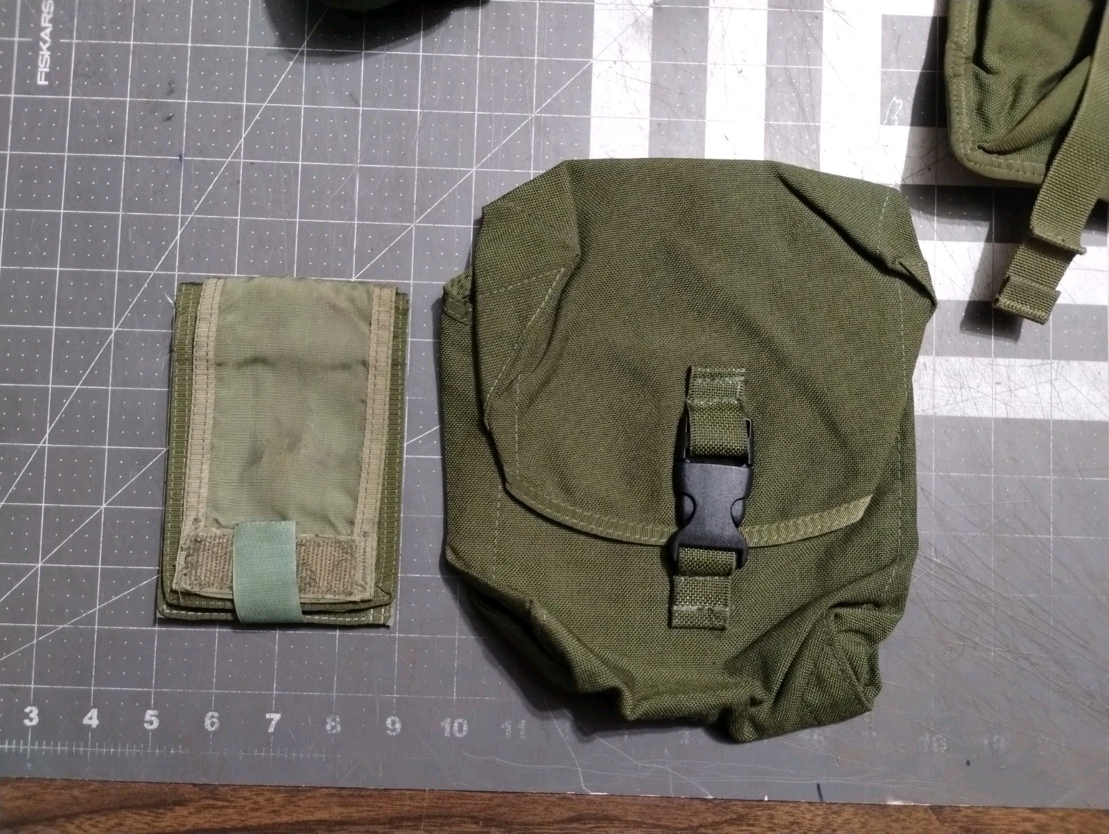 OD Green Used Pouch Lot, Tactical Tailor, Spec Ops, QM, Rigger Made?