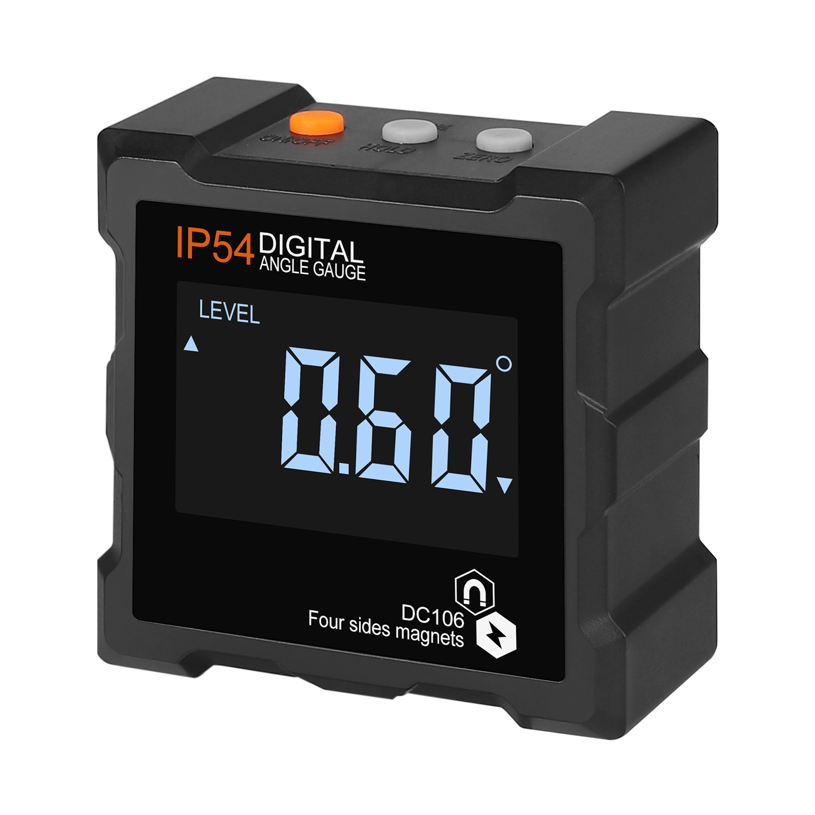 Magnetic Digital Protractor Gauge Level Box Angle Finder Inclinometer Meter LCD