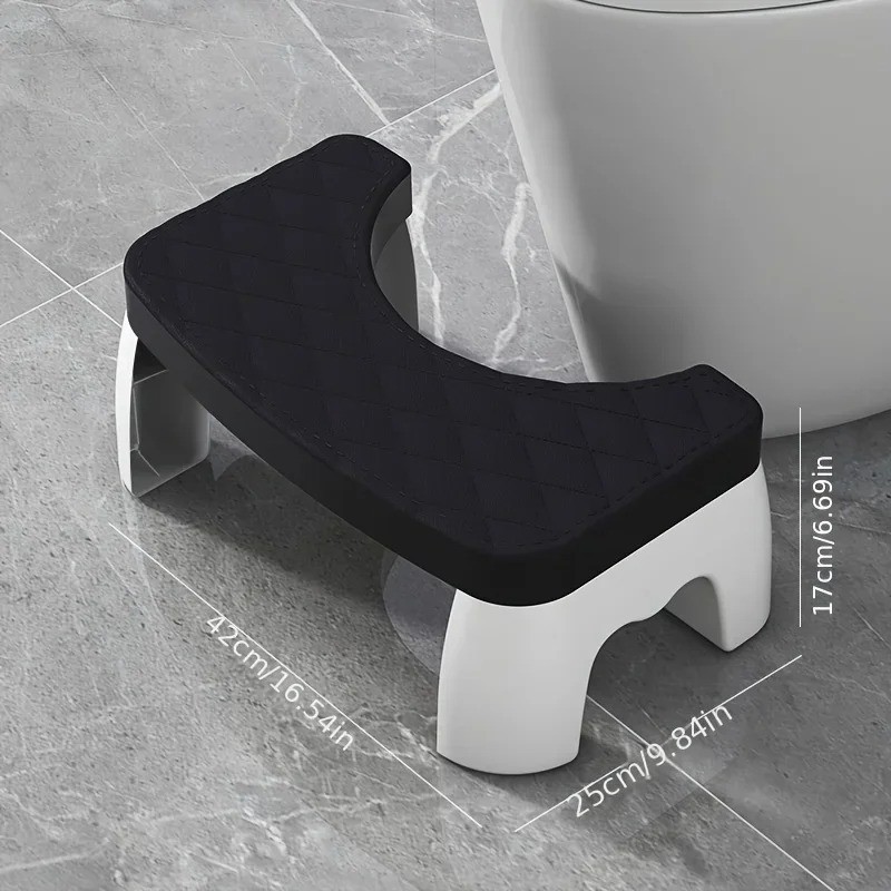 Anti-slip Toilet Step Stool Squatty-Potty Bathroom Portable Squat Stool
