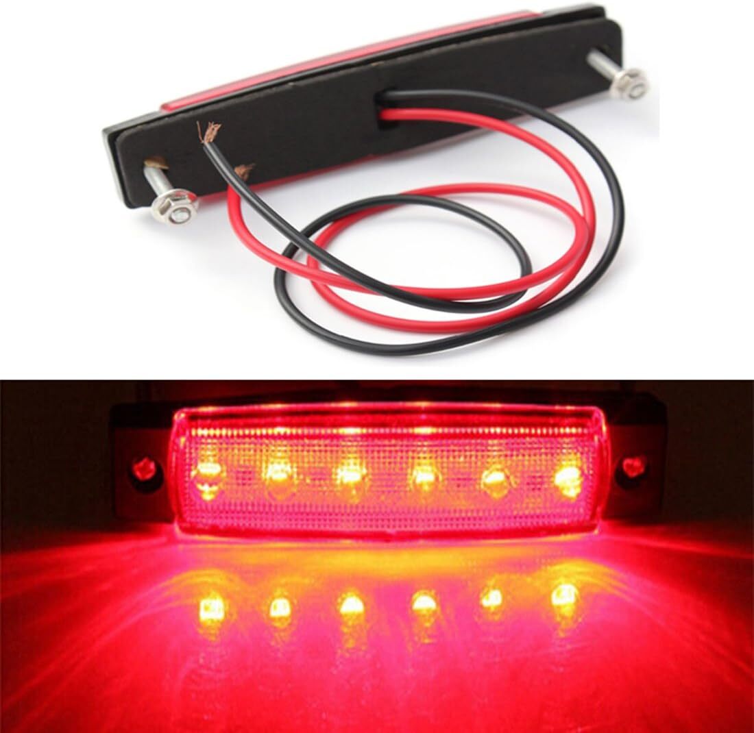 4pcs 12V Boat Navigation LED Lights Stern Lights Boats Starboard Light Green Red