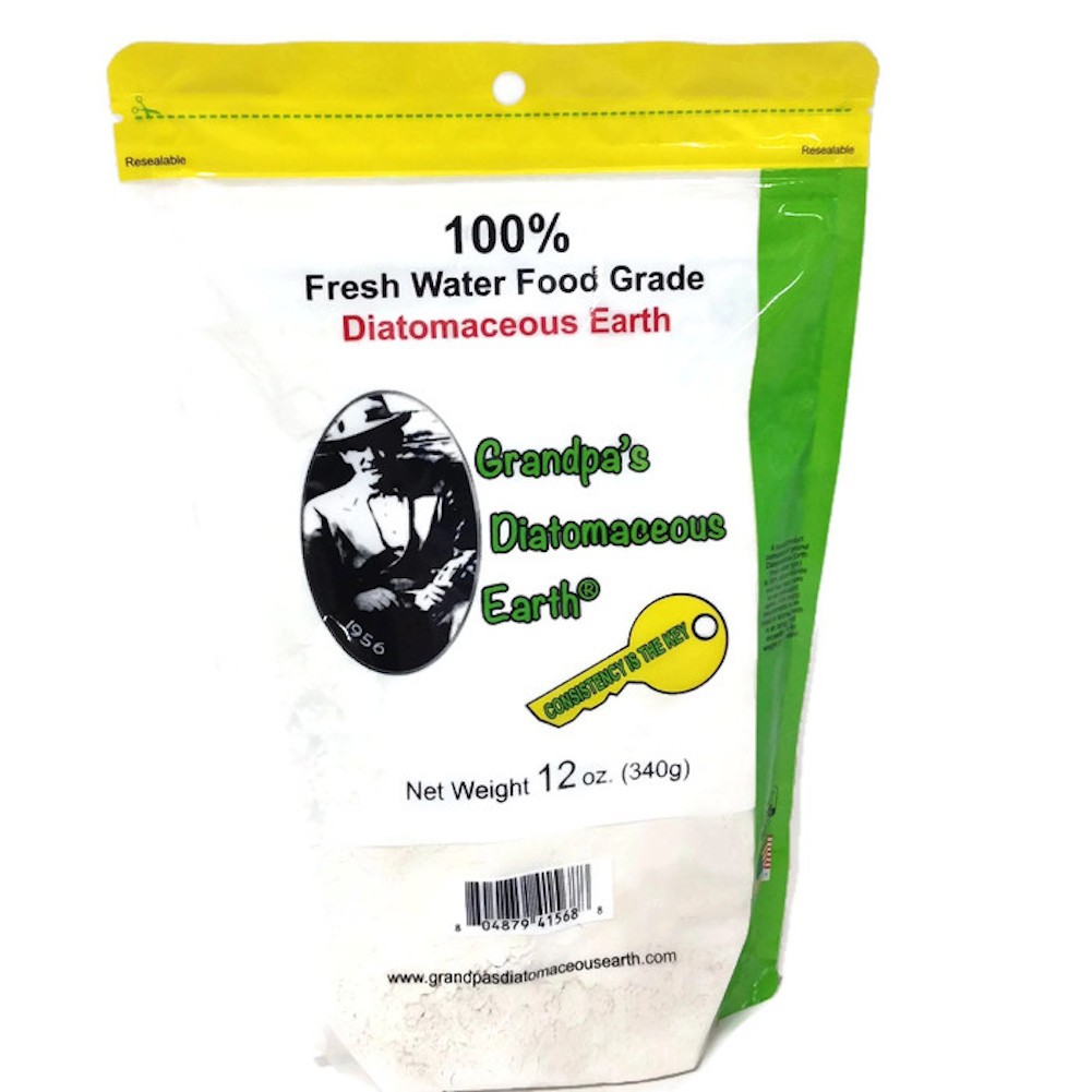 Grandpa's - 100% Fresh Water Food Grade - Diatomaceous Earth