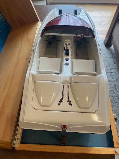 "ONLY ONE" Custom Prototype Paddleboat Model