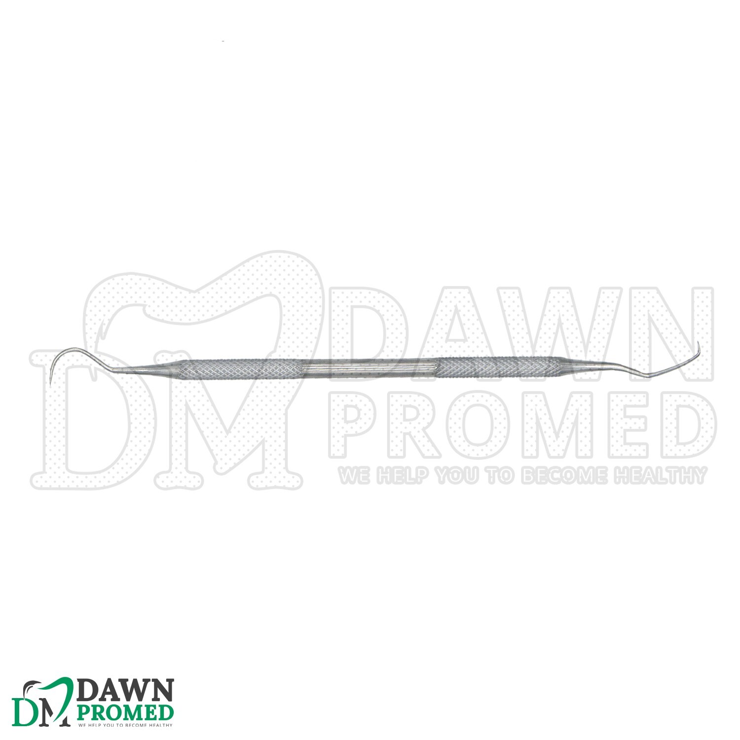 12 Pcs Dental Probe #5 Explorer Double Ended Denture Instruments German Grade