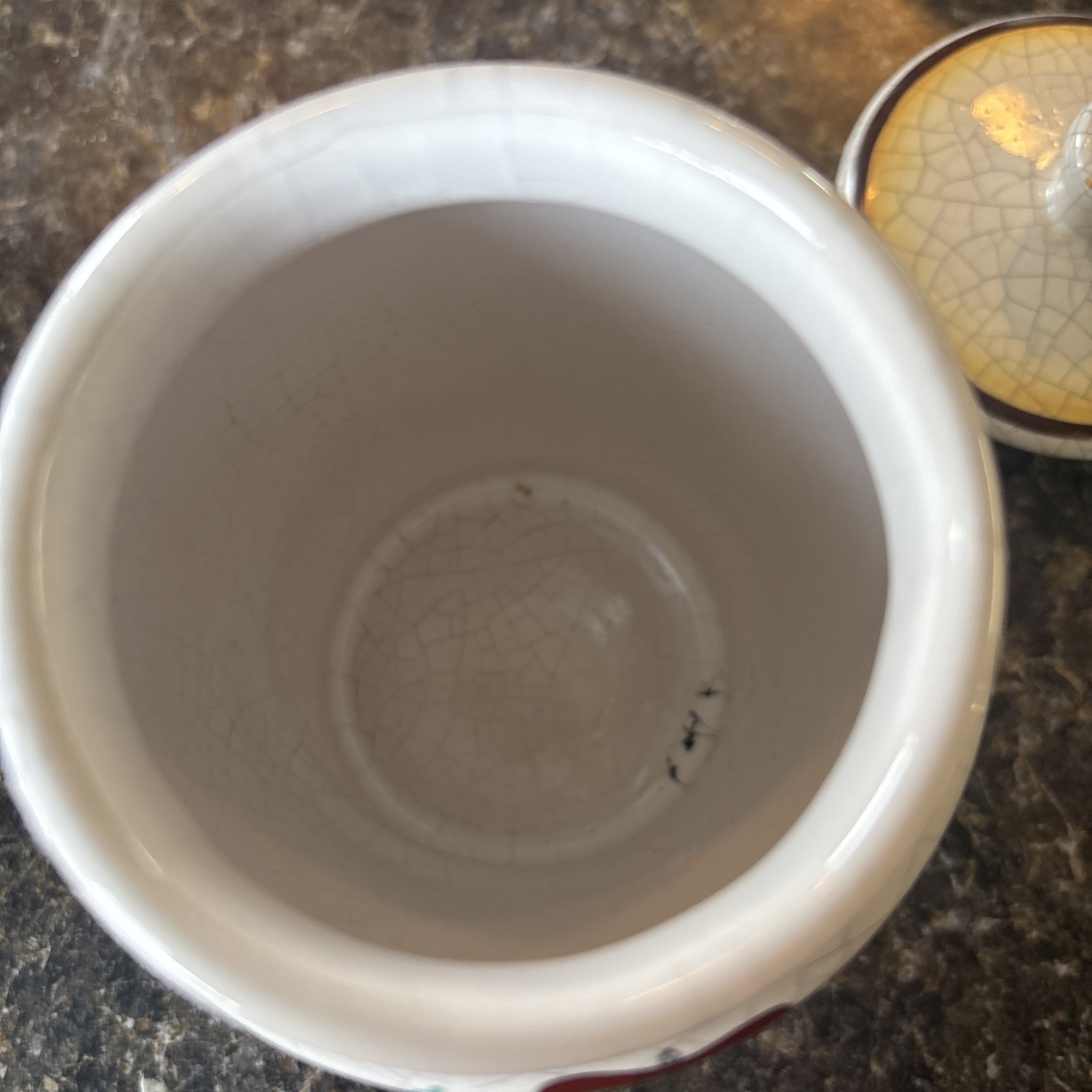 VTG Apothecary Jar Set Herr Keramik West Germany Adeps Hominis, Mel Album