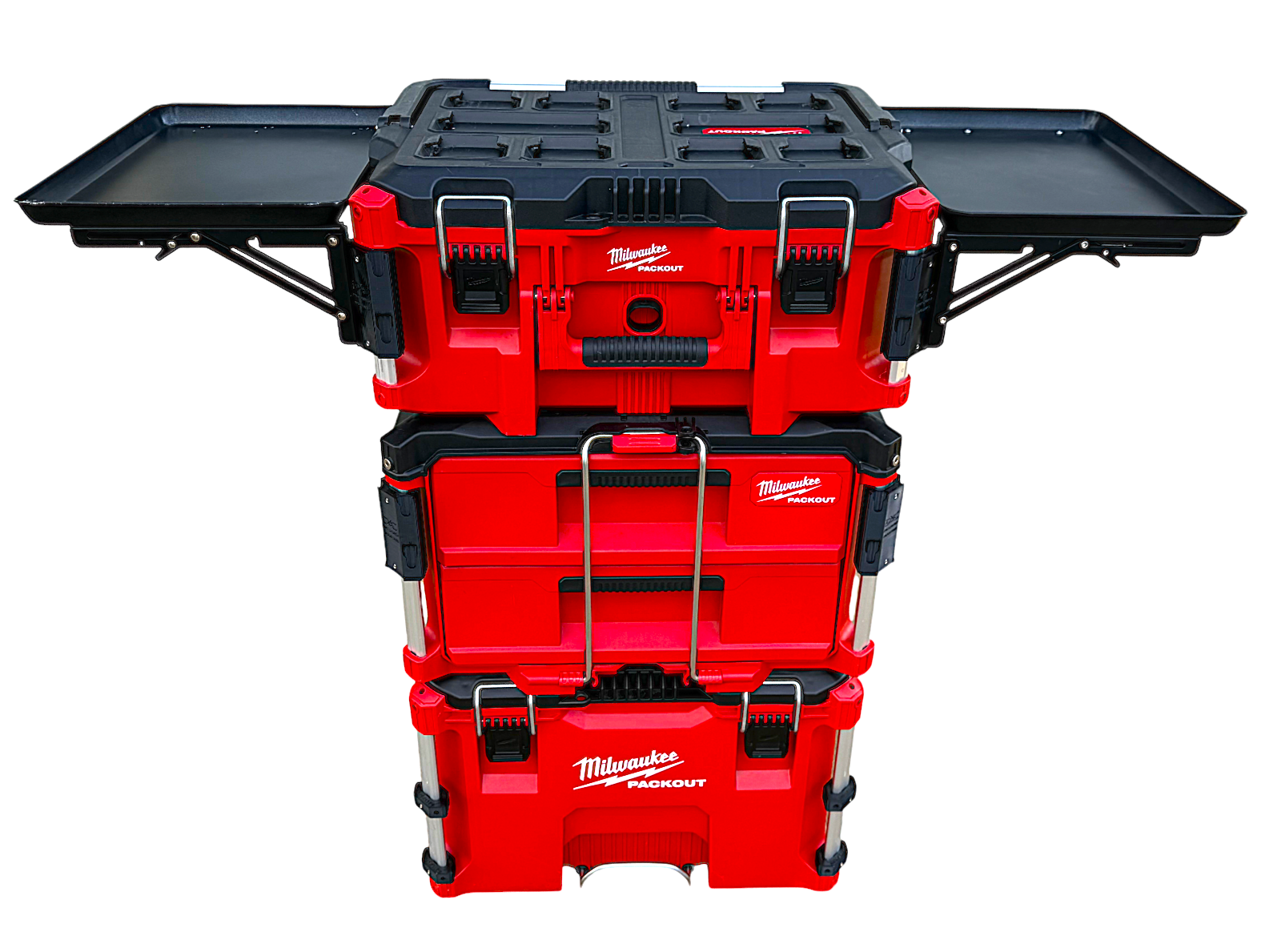 Milwaukee Packout, Quick Detaching/Folding Steel Table