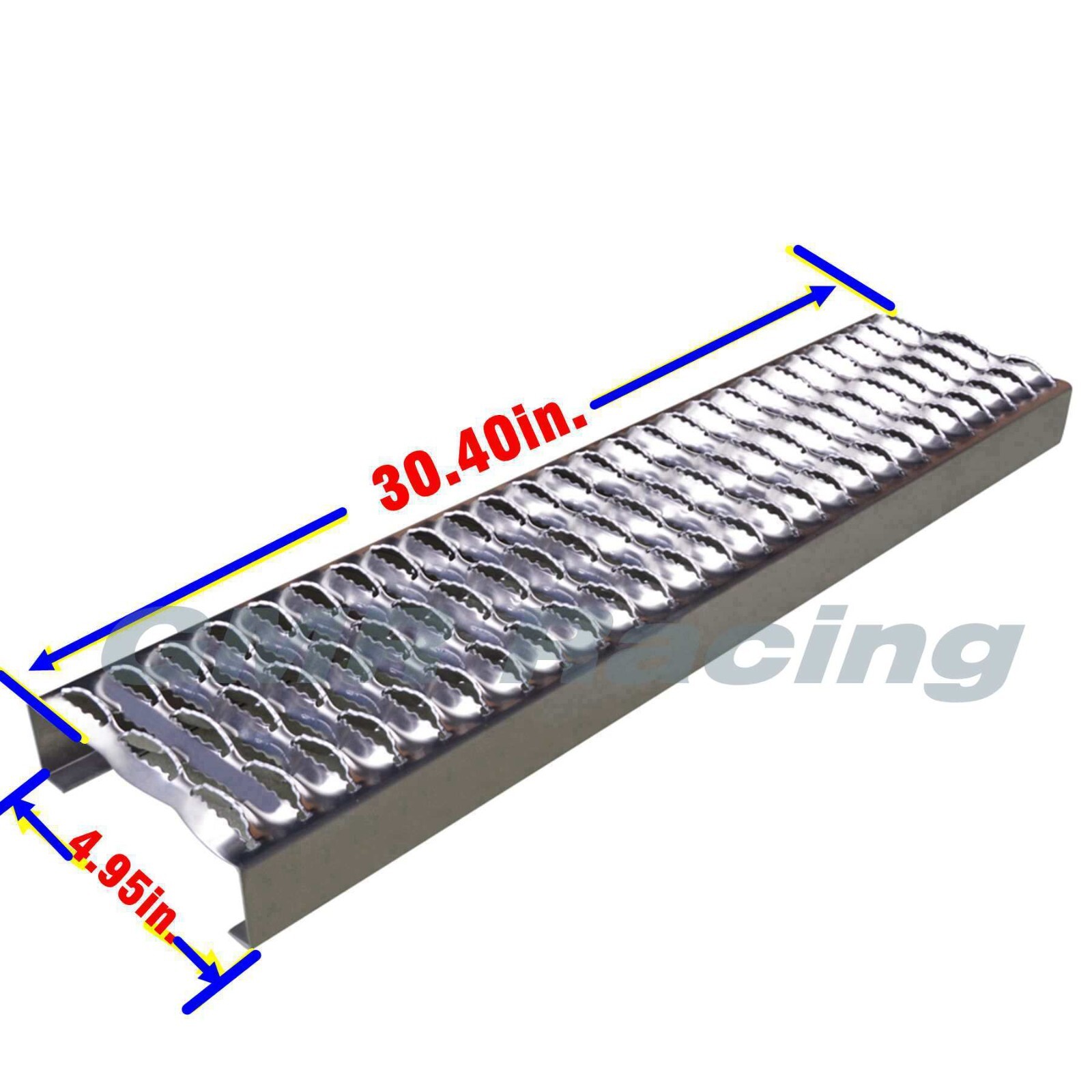 30.4" Battery Box Top Replacement Step, Weld-On -Peterbilt  379 388 389