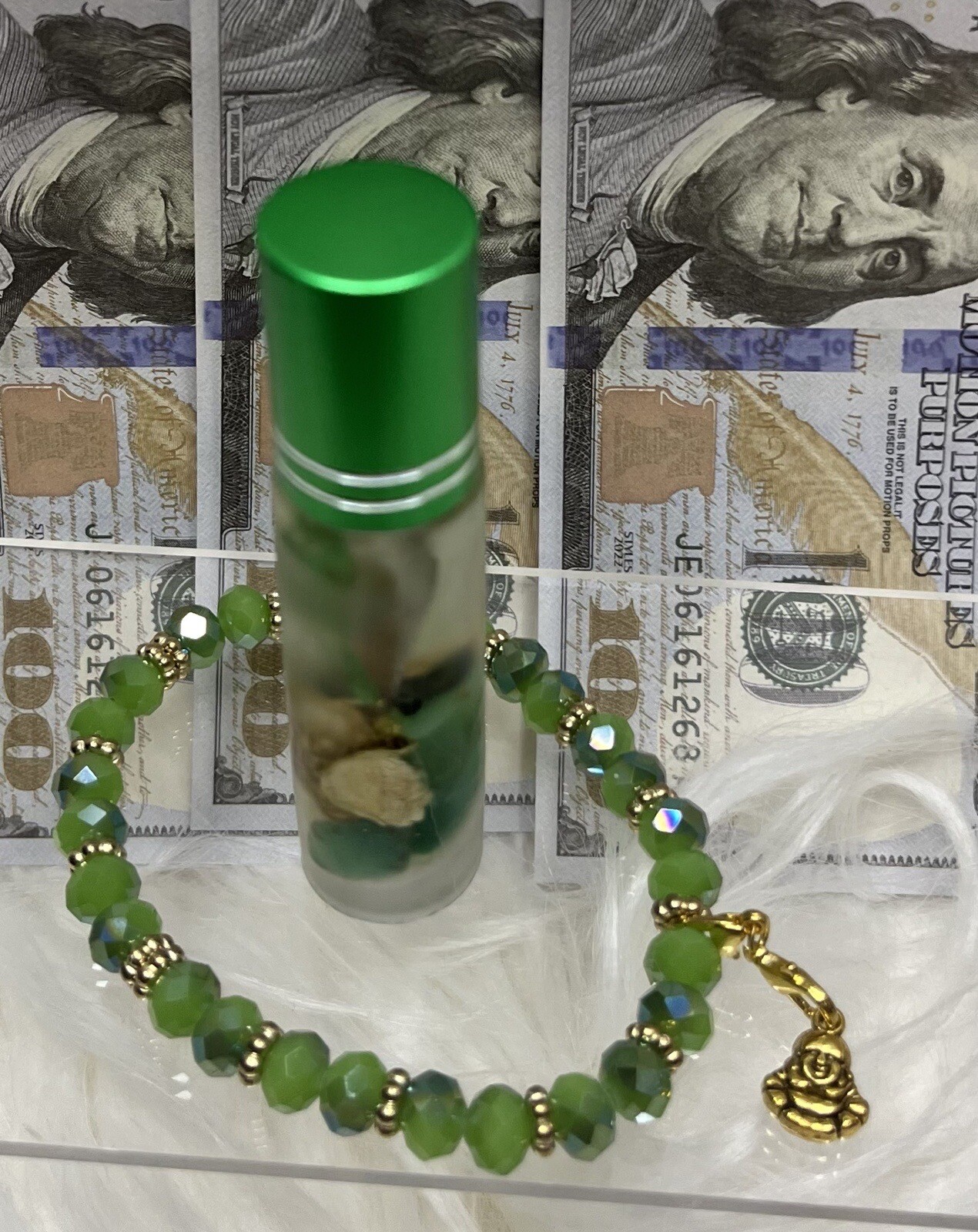 ✨”I’M RICH B*TCH”✨•Money Drawing•Conjure Spell Oil + TALISMAN•VOODOO•HOODOO