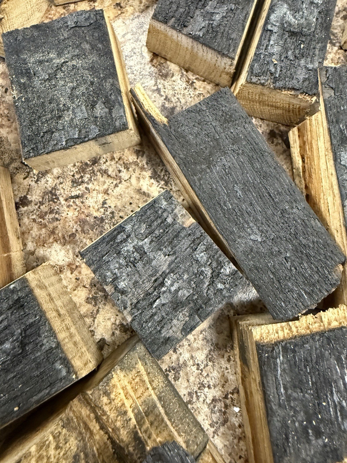 Buffalo Trace Genuine Barrel Stave Chunks Bourbon Whiskey 1 LB for Home Brew