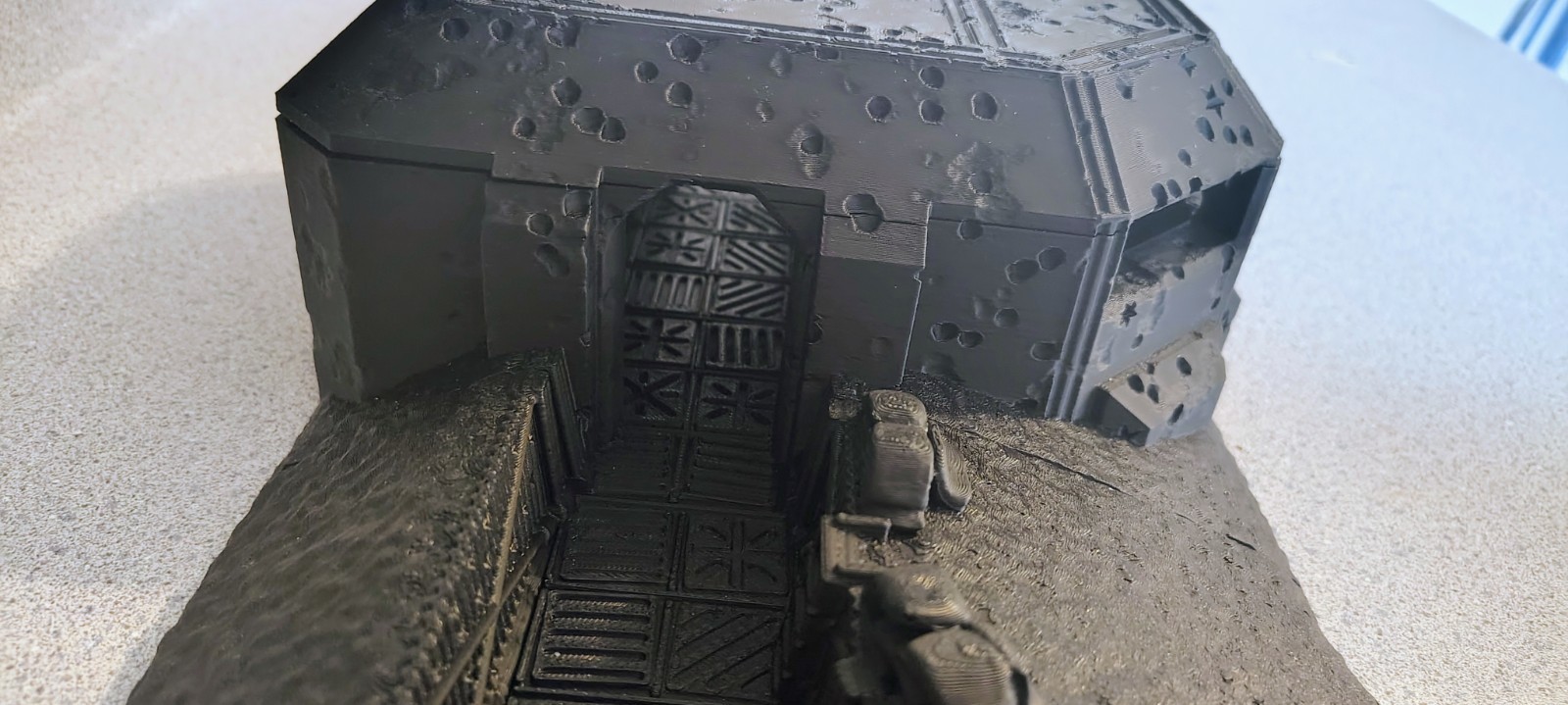 Modular Trench Lot Terrain For Wargames, Trench Crusade Warhammer 40k Compatible