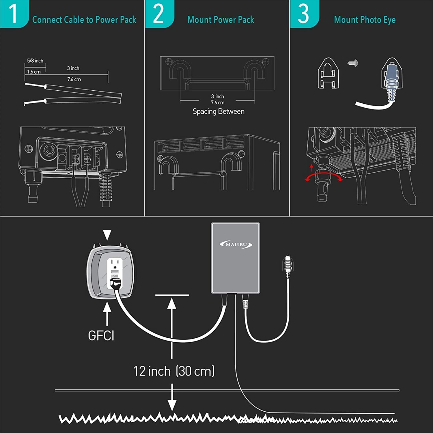 Malibu Power Pack 200watt Low-Voltage Weatherproof Transformer with Photo Sensor