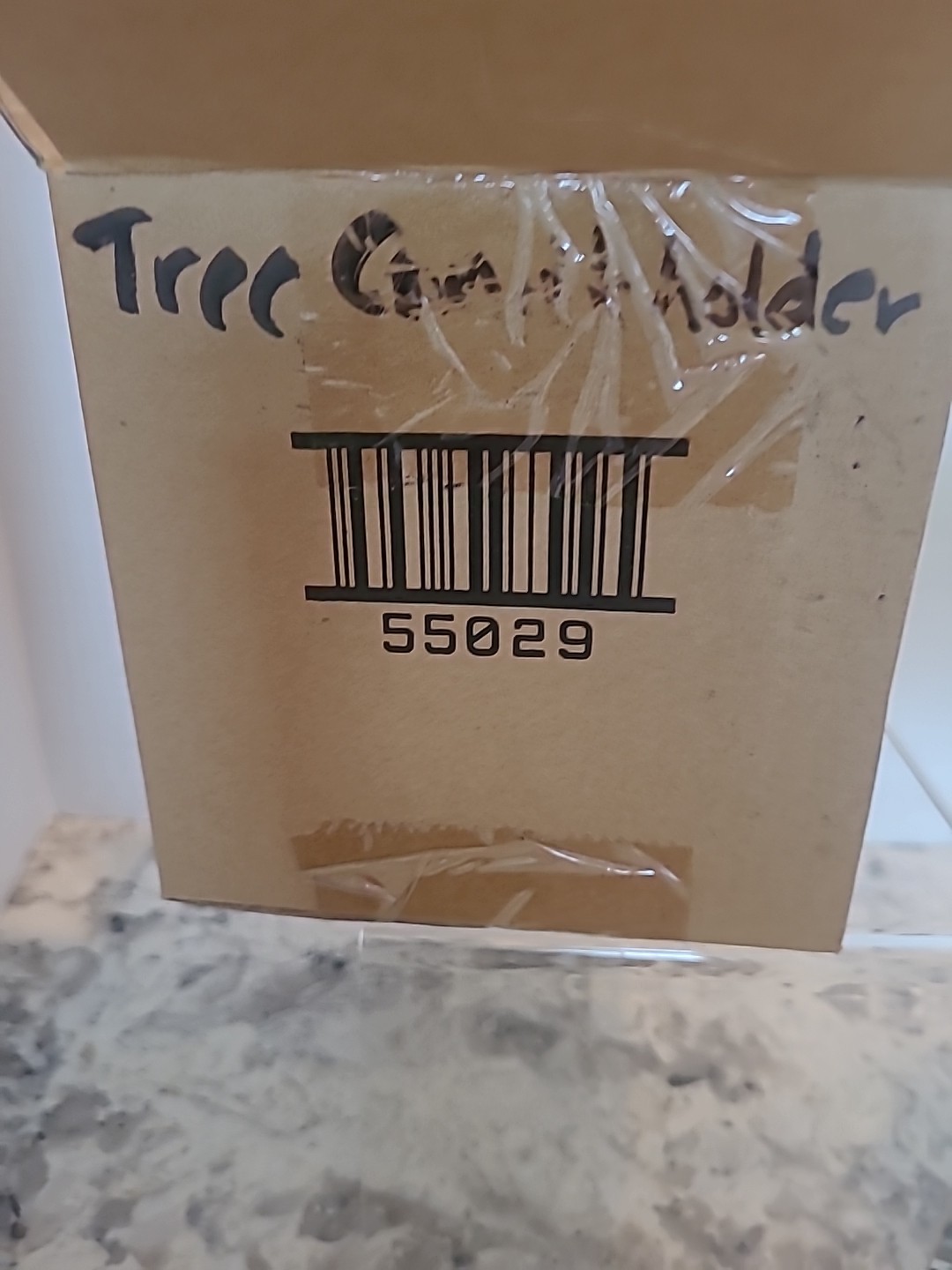 Home Interiors Green Gold Glass Christmas Trees Candle Holder 55029