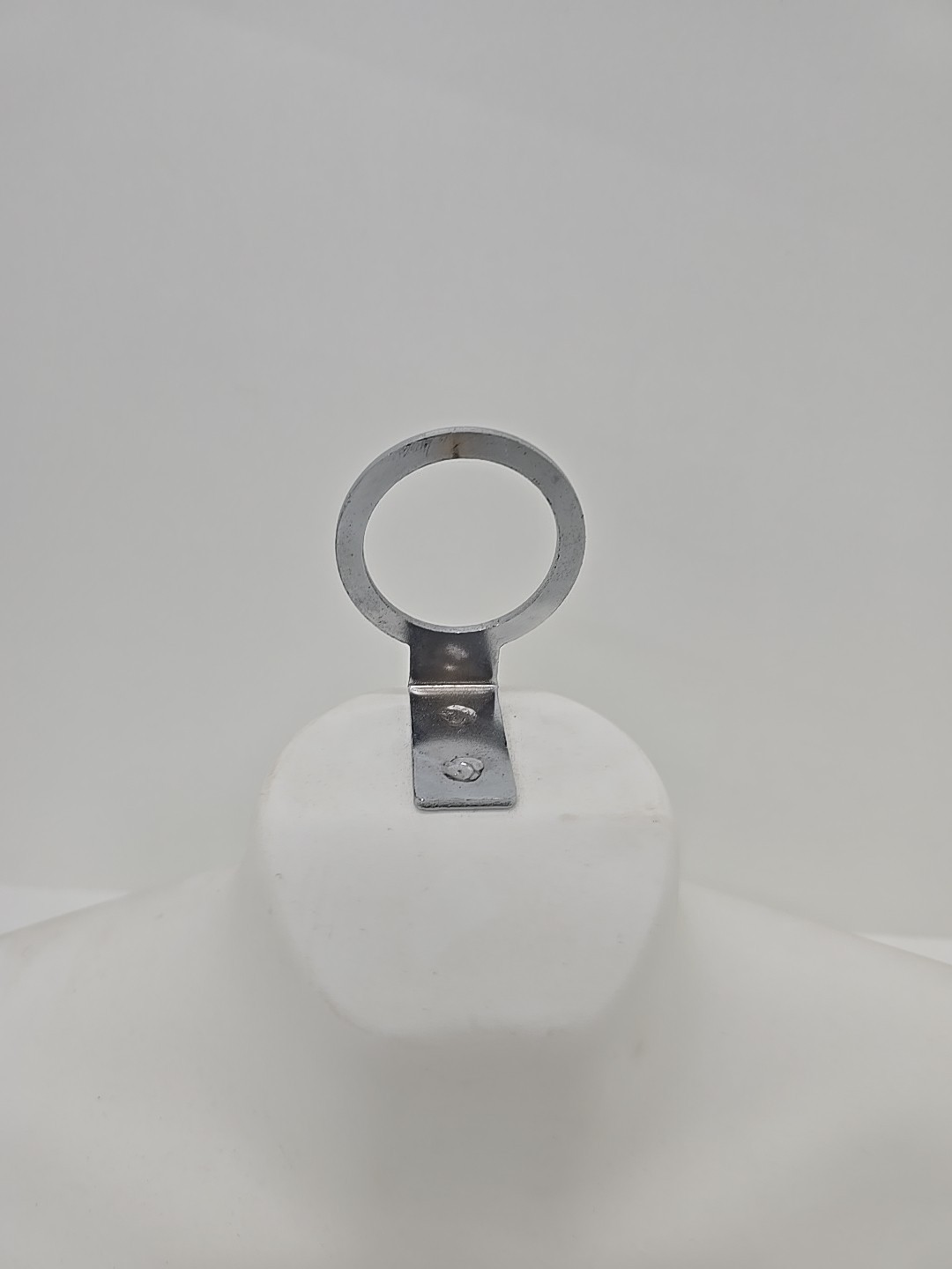 Woman Female Mannequin Neck and Shoulders Hanging White Hard Plastic