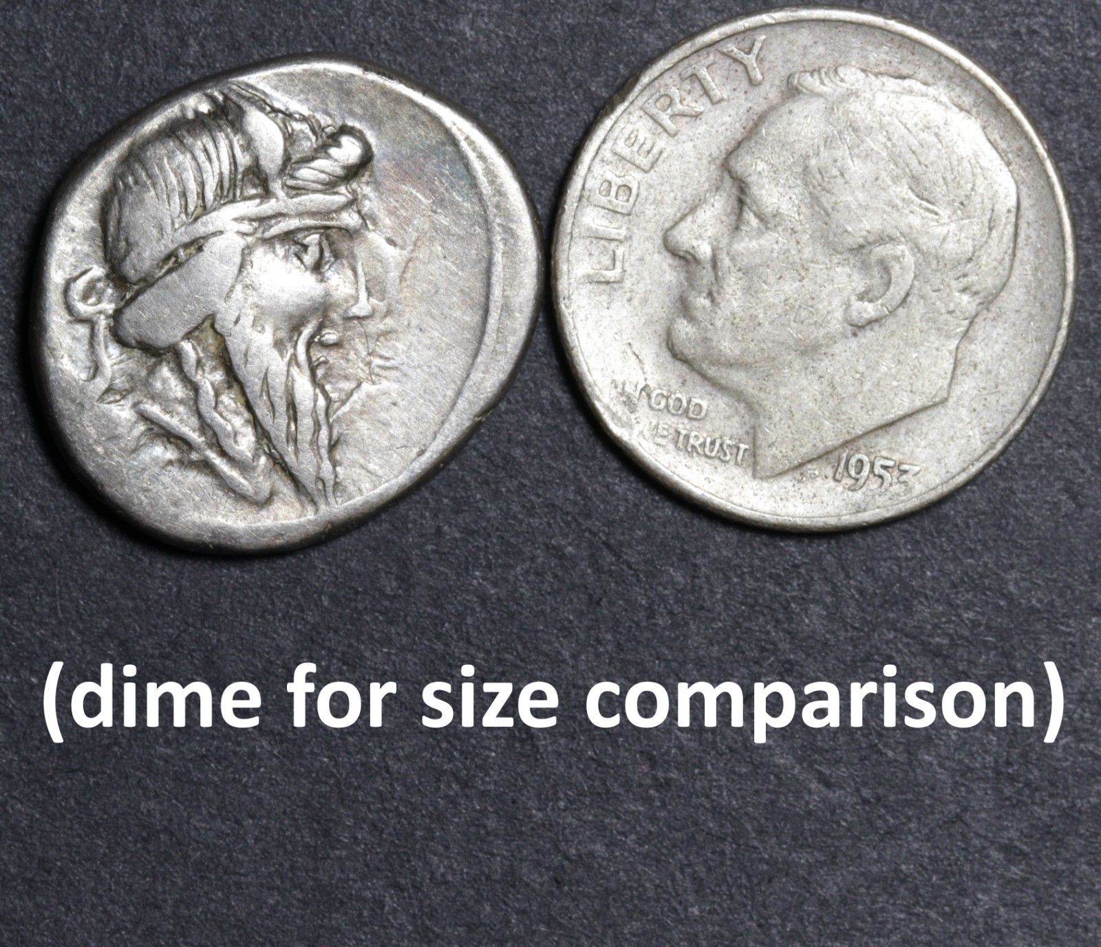 Pegasus Denarius Ancient Roman Republic Silver Coin 90BC Q Titius Mutinus