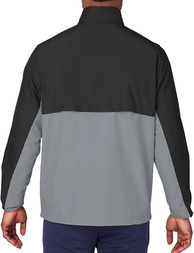 Puma Men's First Mile Golf UPF 50+ Wind Jacket Black Grey NEW $100 XL