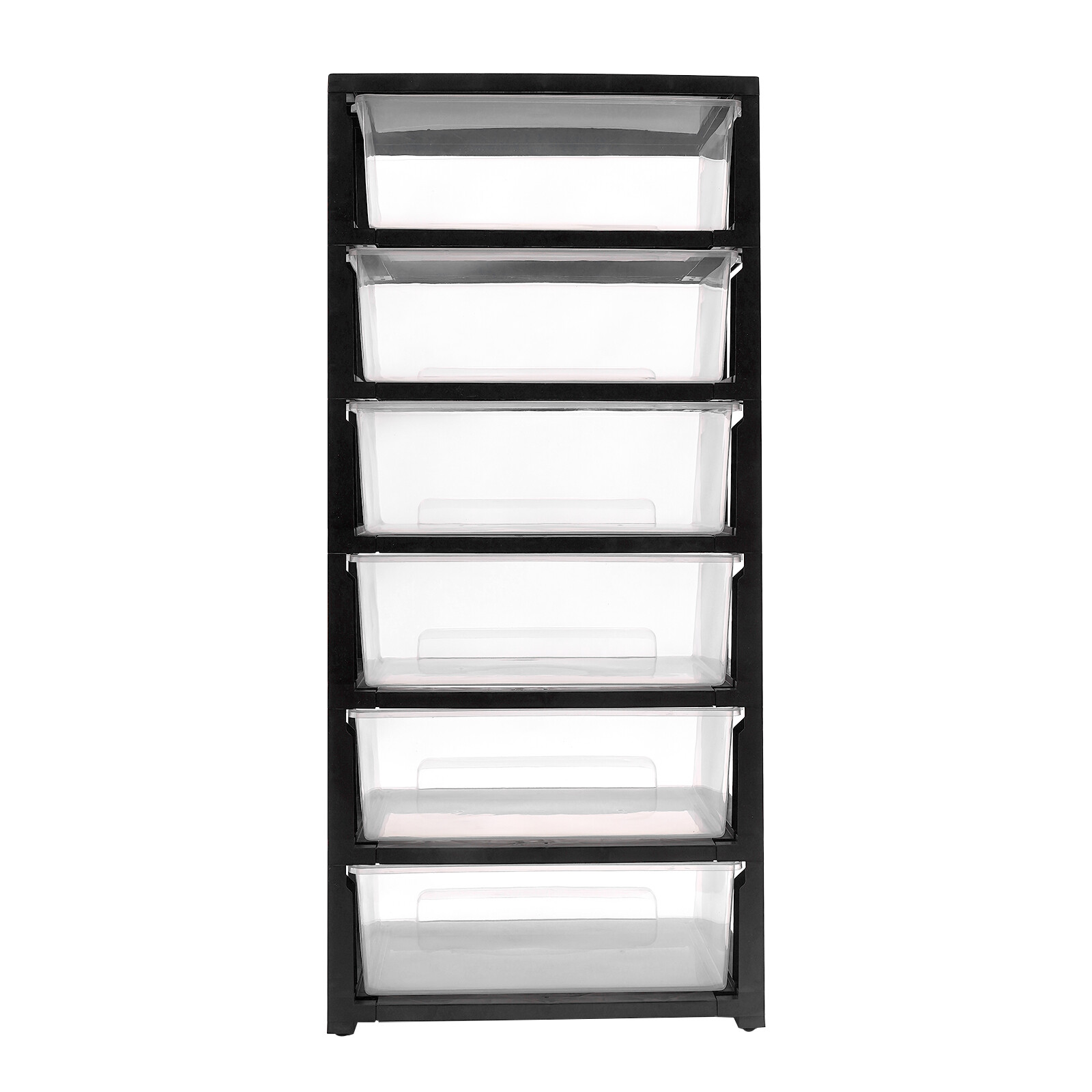 Drawer Cart Wide Tower 6-Drawer Dorm Storage Rolling Organizer For Office USA