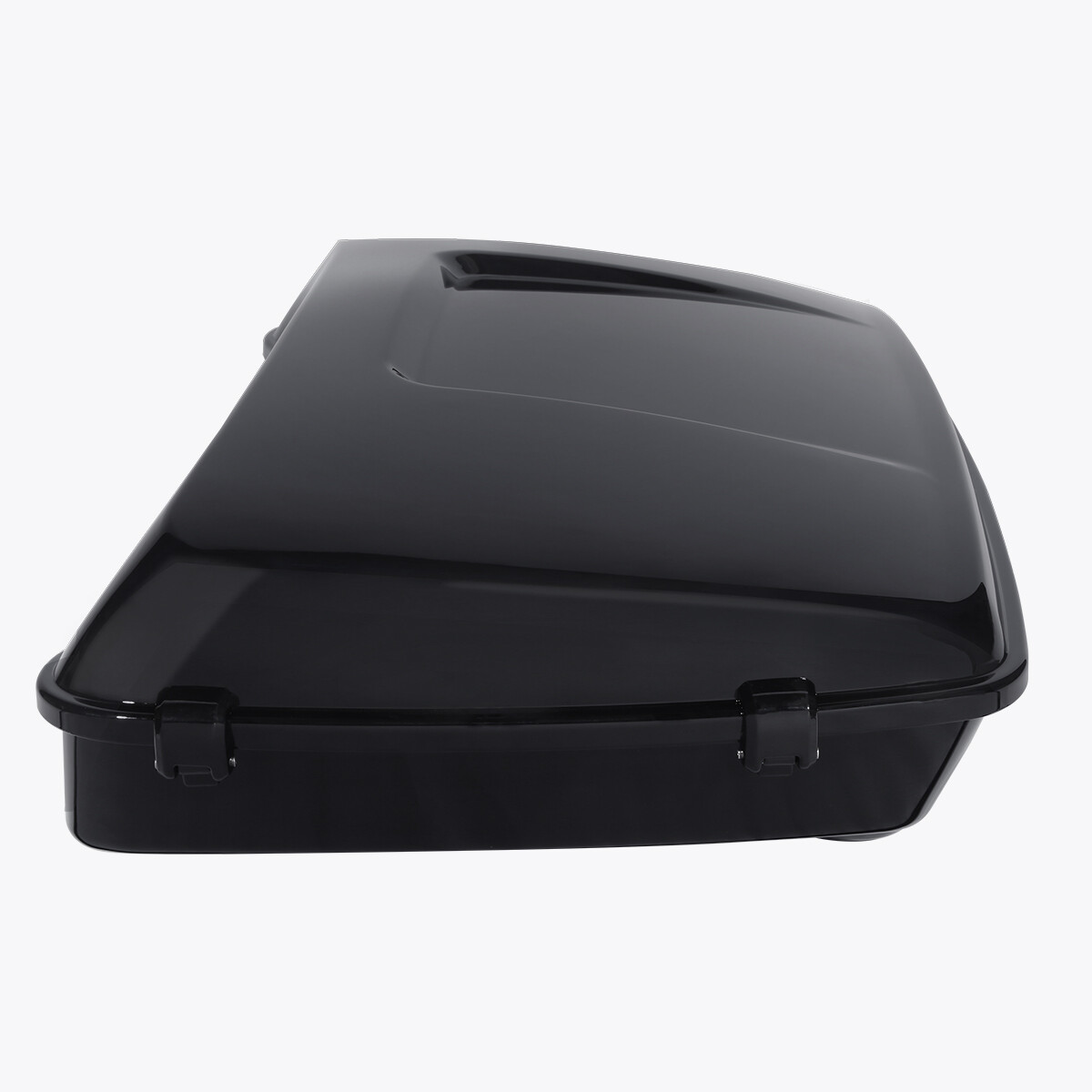 Chopped Pack Trunk W/ Backrest Rack Fit For Harley Touring Road Glide 14-25 US