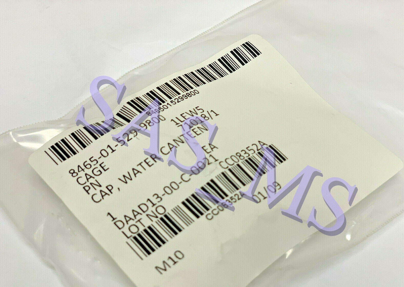 US ARMY ISSUED 1&2 QUART CANTEEN CAP/LID FOR AVON M50 GAS MASK 8465-01-529-9800