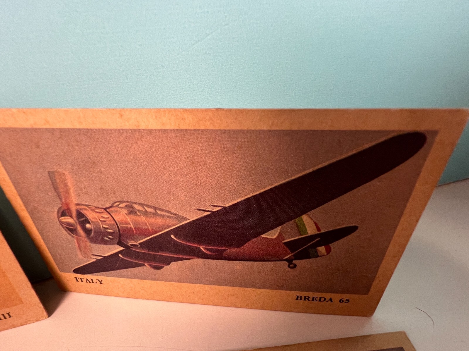 1941 Tydol Flying & Veedol Motor Oil Collectible Military Plane Cards.