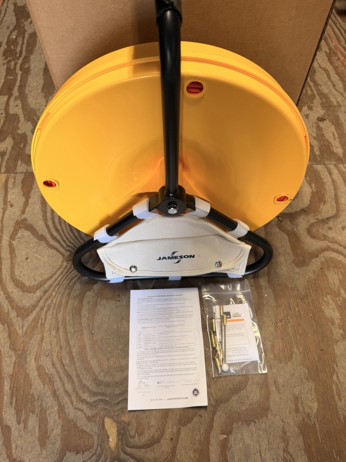 Jameson 10-316-300 Little Buddy Fish Tape W/ 300 Ft. Of 3/16" Fiberglass Rod