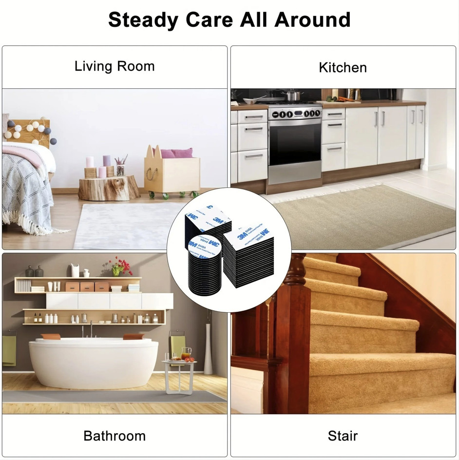 30pcs Double Sided Adhesive Tape: Strong Mounting Wall Tape for Home & Car - NEW