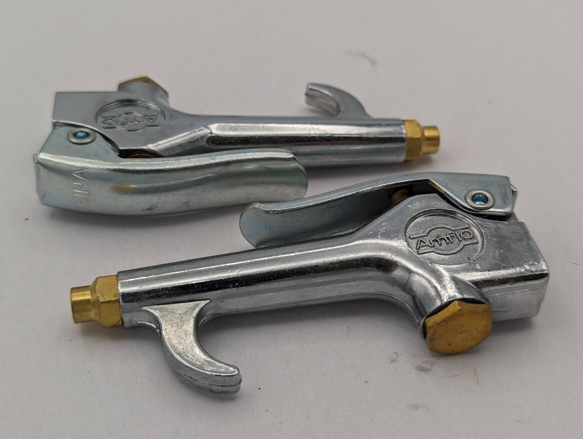 TWO PACK! 2X! AMFLO #200 GENERAL PURPOSE BLOW GUN ATTACHMENT LEVER TYPE 200 NEW!