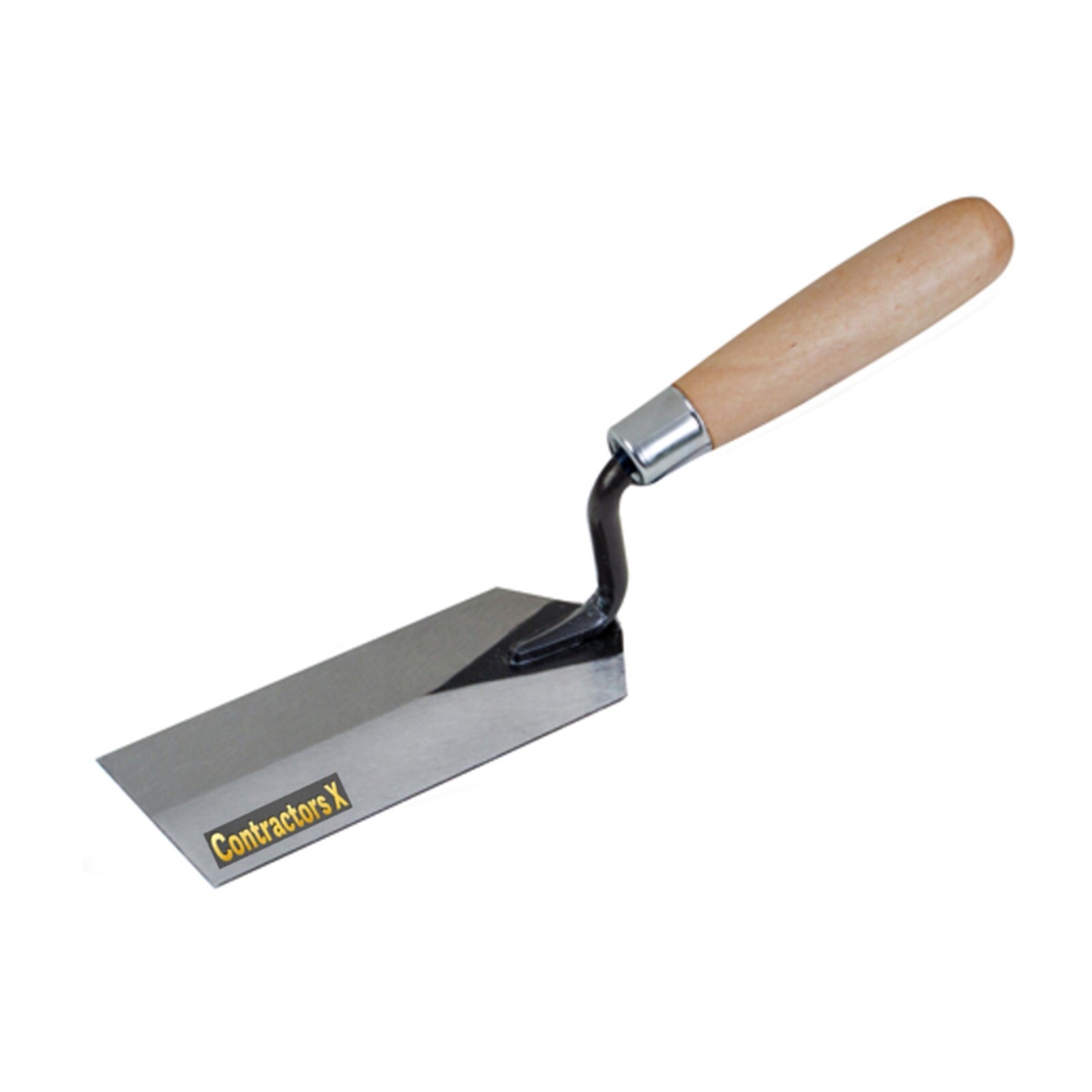 2" x 5" Margin Trowel w/ Wooden Handle by ContractorsX