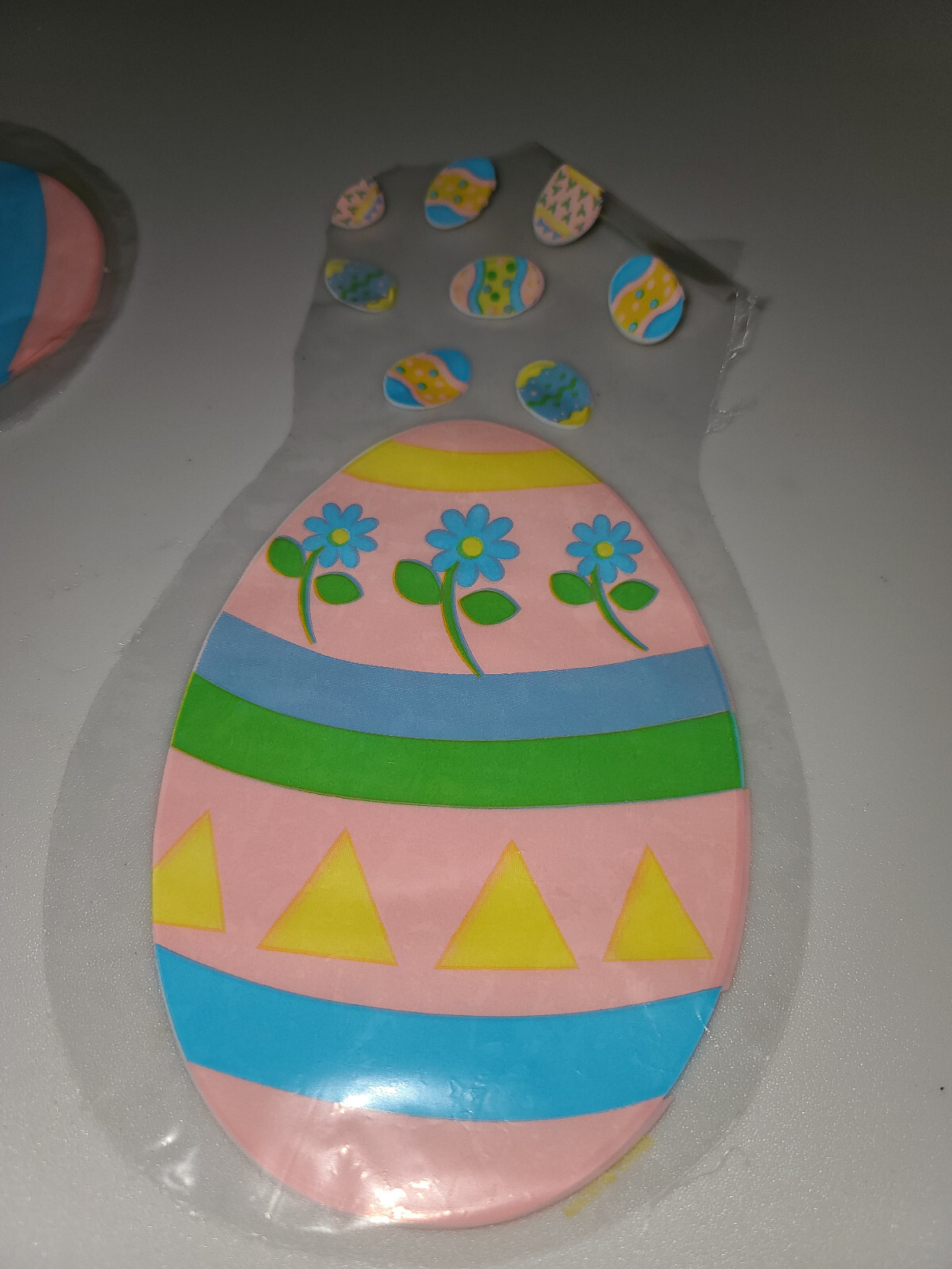 Vintage Disposable Candy Bags Easter Egg Bags 11.25 in x 6 in Plastic (30 Count)