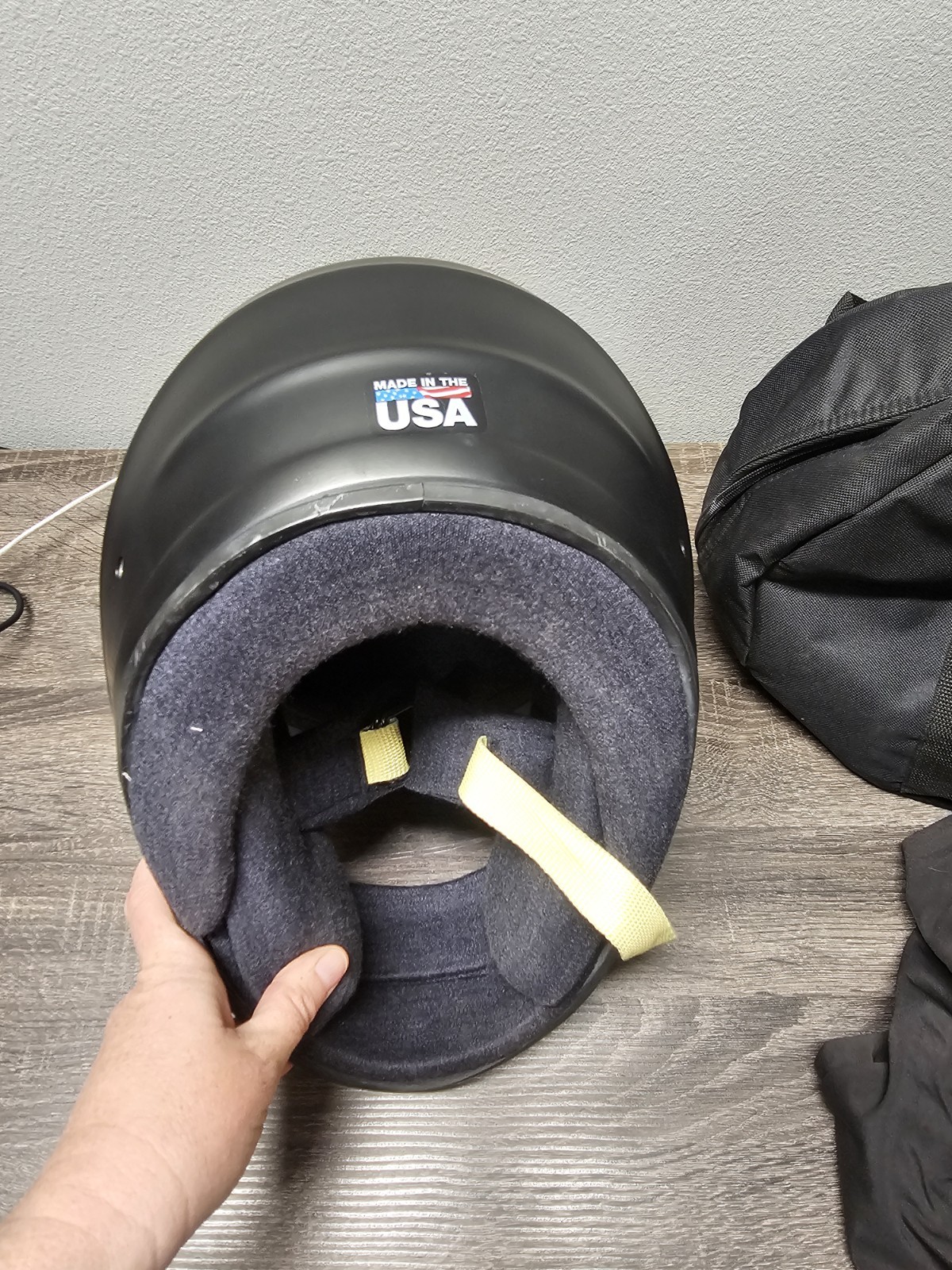 Impact Racing SA2020 1320 Helmet, Flat Black, X-Large NICE