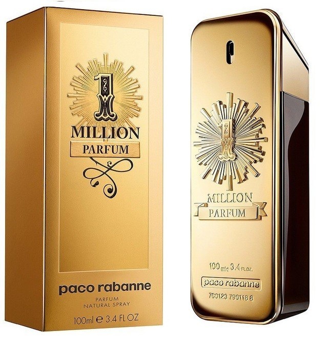 1 Million by Paco Rabanne Parfum Men's 3.4 oz Spray New & Sealed