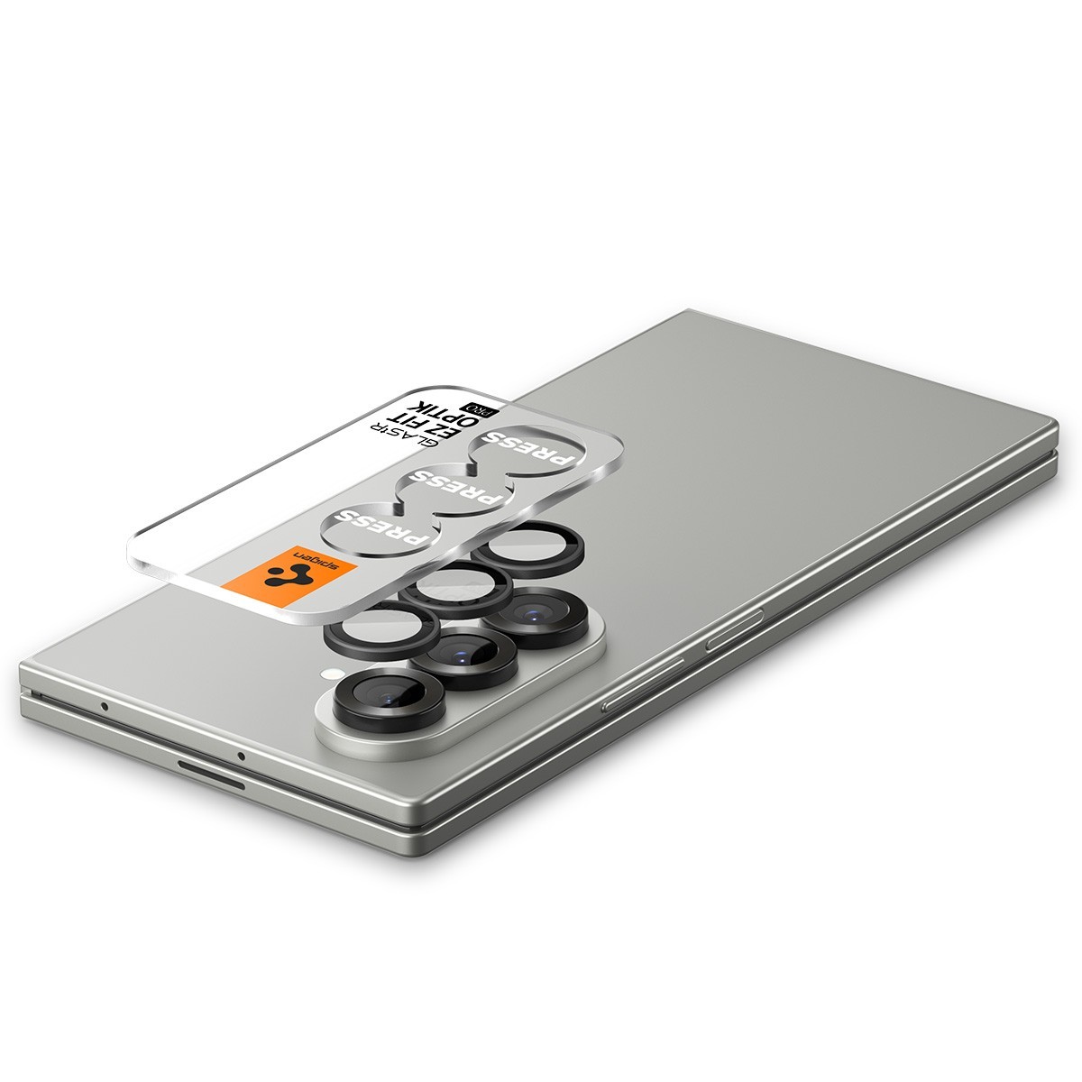 For Galaxy Z Fold 7 | Spigen [Glas.tR EZ Fit Optik Pro] Camera Lens Protector